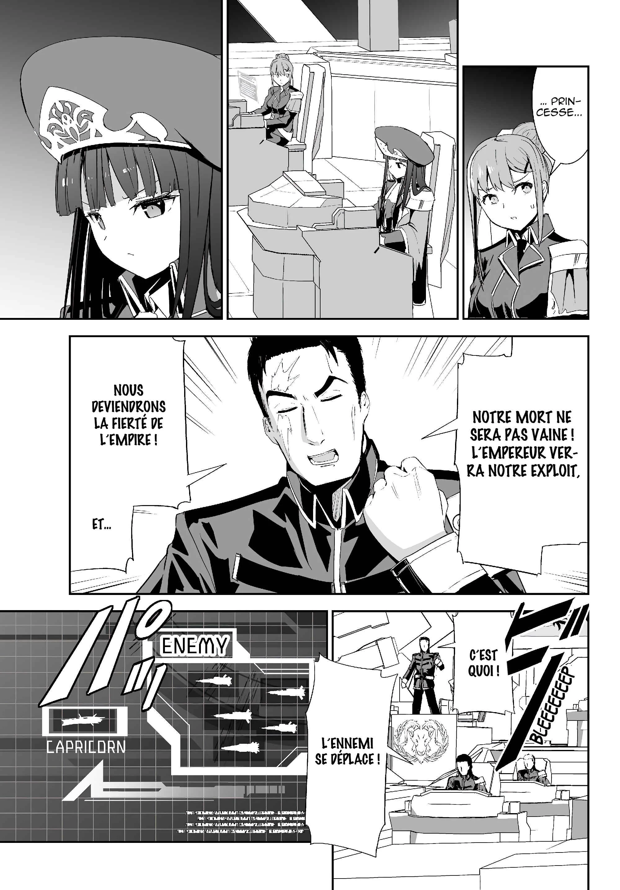 Unparalleled Path - Reincarnated as the AI for a Space Battleship Chapitre 3: La voie de la mutinerie - Page 11