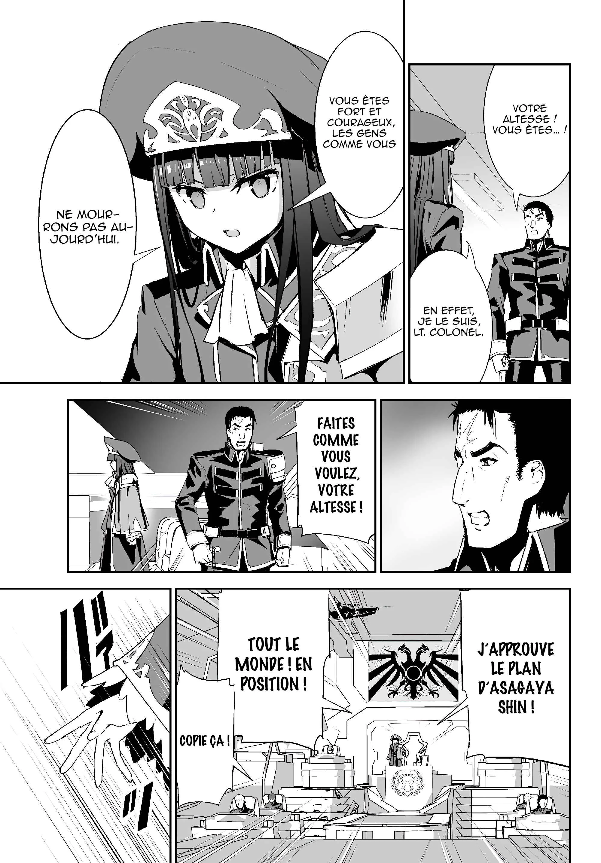 Unparalleled Path - Reincarnated as the AI for a Space Battleship Chapitre 3: La voie de la mutinerie - Page 25