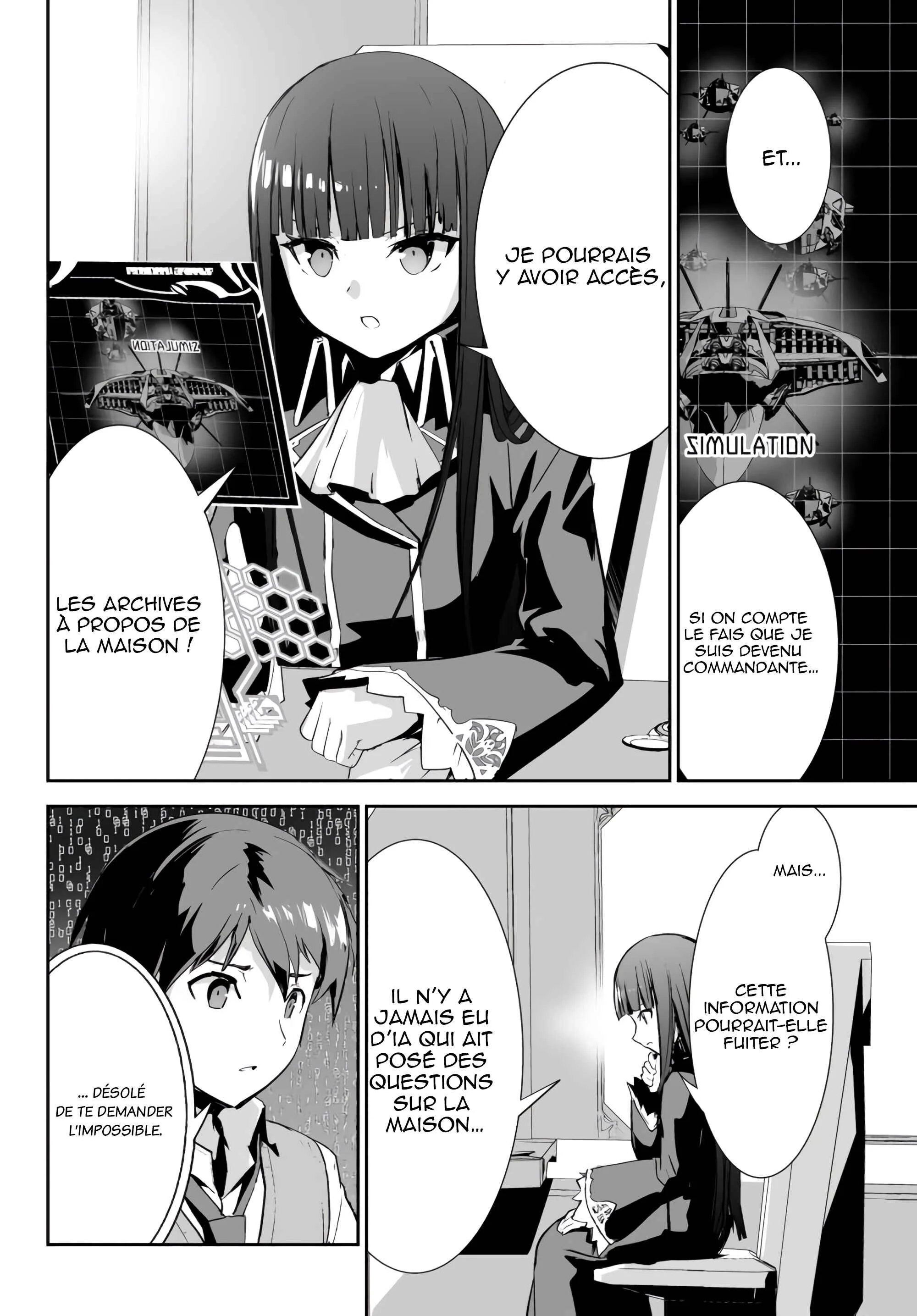 Unparalleled Path - Reincarnated as the AI for a Space Battleship Chapitre 7: La voie de la considération - Page 26