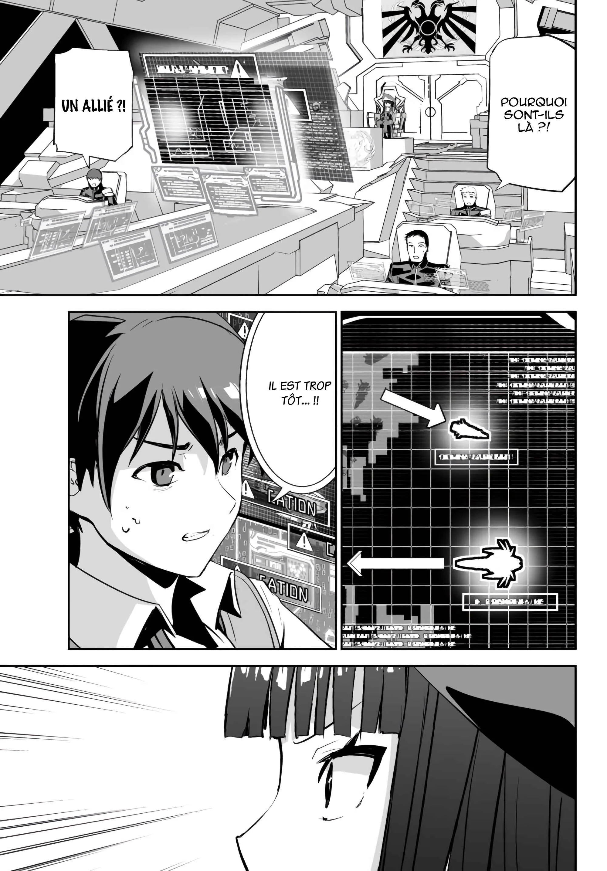 Unparalleled Path - Reincarnated as the AI for a Space Battleship Chapitre 8: La voie du combat - Page 24