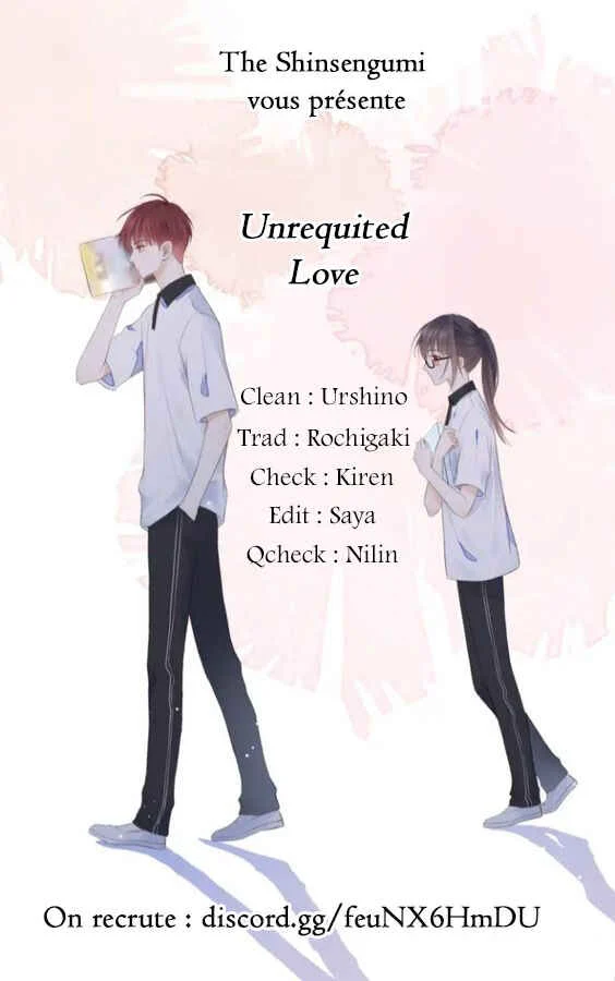 Unrequited Love Chapitre 0 - Page 1