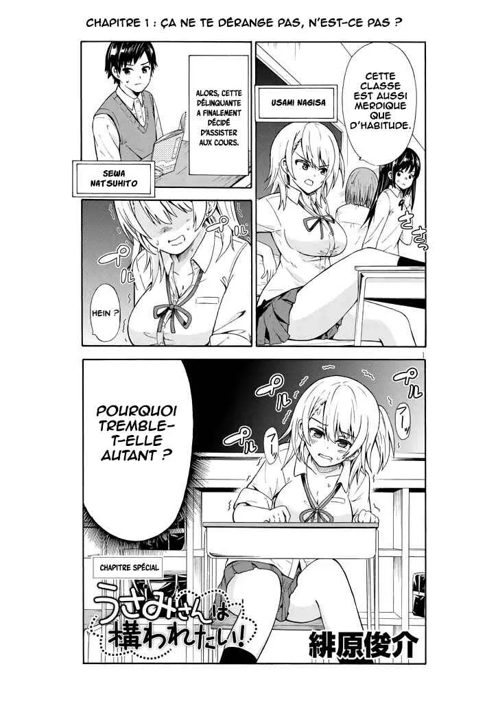 Usami-san wa Kamawaretai! Chapitre 1: Ca ne te dérange pas, n'est-ce pas ? - Page 2