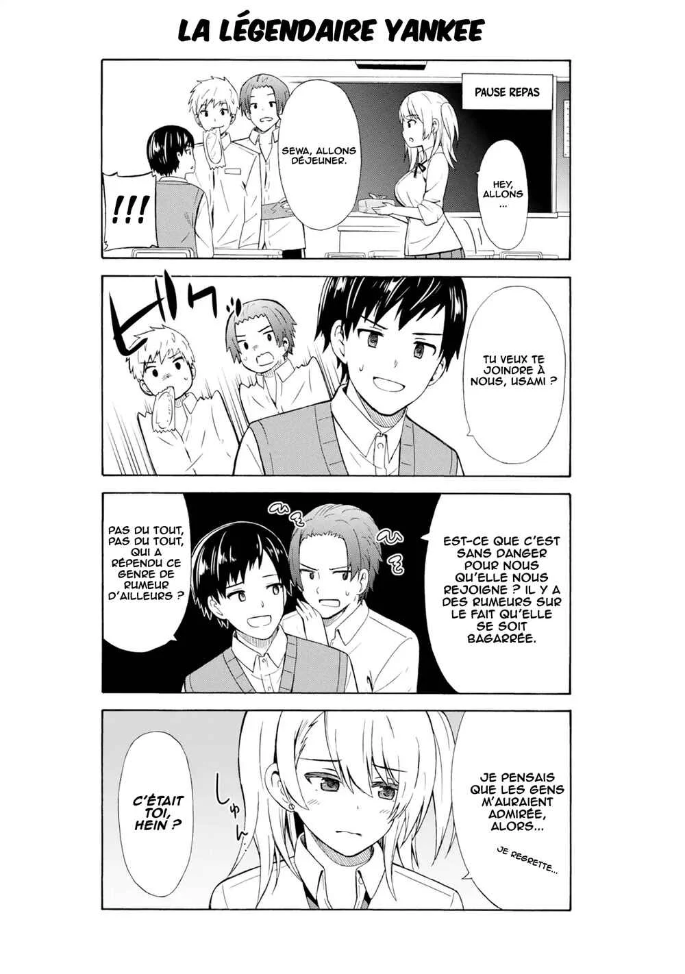 Usami-san wa Kamawaretai! Chapitre 3: Je ne perdrai pas face aux autres. - Page 6