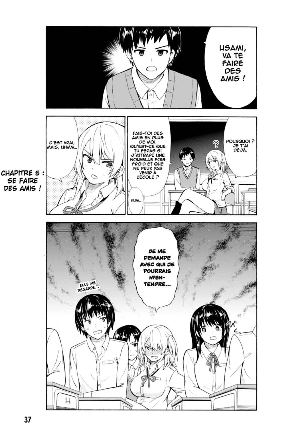 Usami-san wa Kamawaretai! Chapitre 5: Se faire des amis - Page 2
