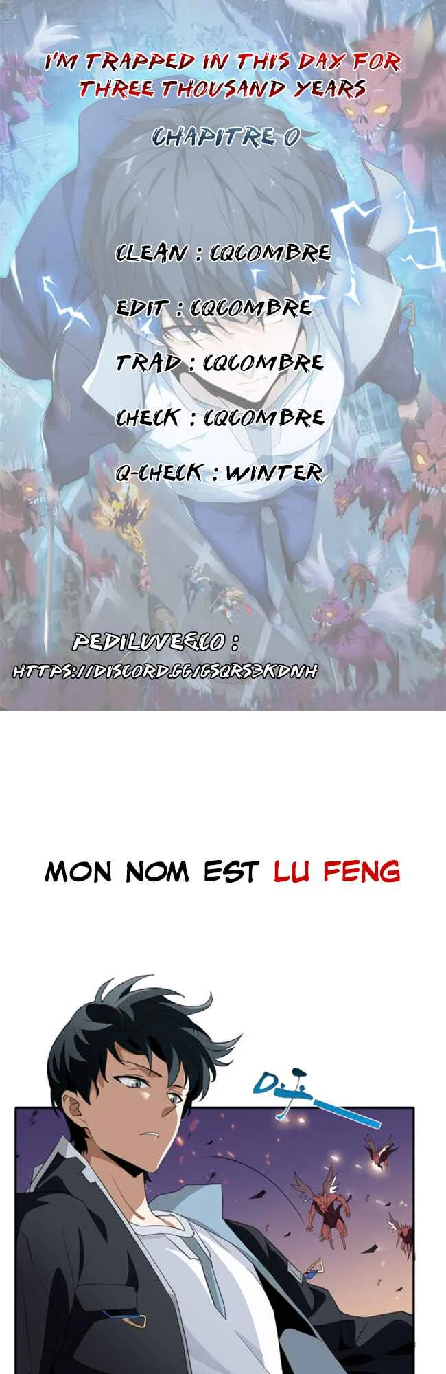 Wǒ Kùn Zài Zhè Yī Tiān Yǐ Sān Qiān Nián Chapitre 1: Prologue - Page 1
