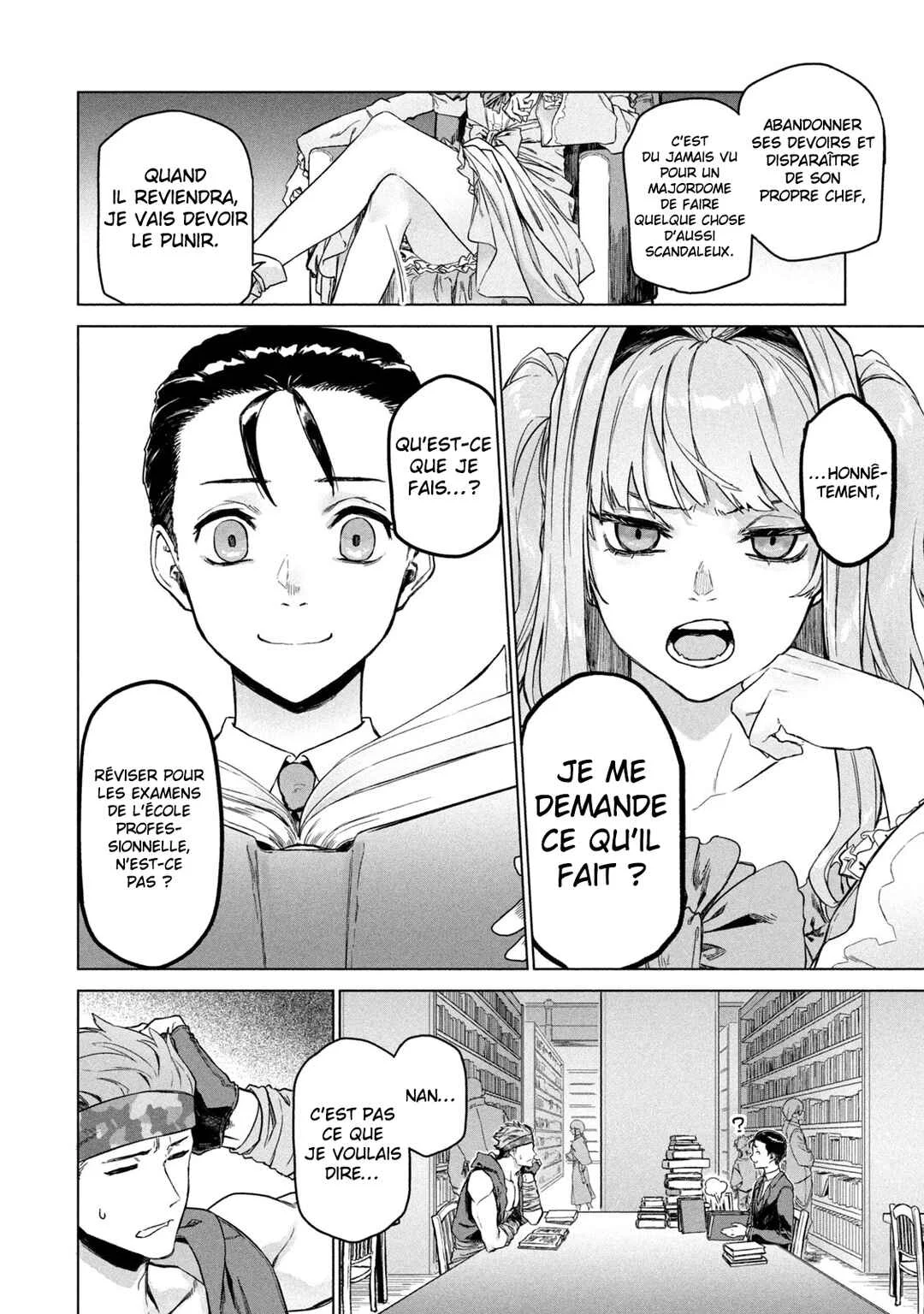 Wagamama Oujo ni Tsukaeta Bannou Shitsuji, Tonari no Teikoku de Saikyou no Gunjin ni Nariagari Musou Suru Chapitre 2: Lieu d'Examen - Page 4
