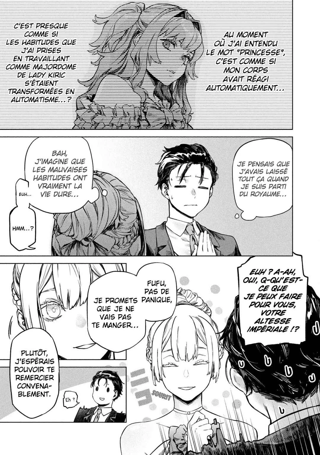 Wagamama Oujo ni Tsukaeta Bannou Shitsuji, Tonari no Teikoku de Saikyou no Gunjin ni Nariagari Musou Suru Chapitre 2: Lieu d'Examen - Page 32