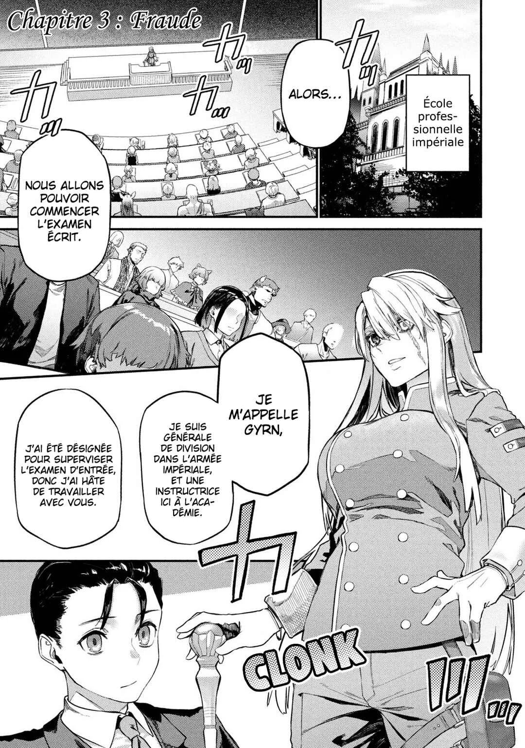 Wagamama Oujo ni Tsukaeta Bannou Shitsuji, Tonari no Teikoku de Saikyou no Gunjin ni Nariagari Musou Suru Chapitre 3: Fraude - Page 1