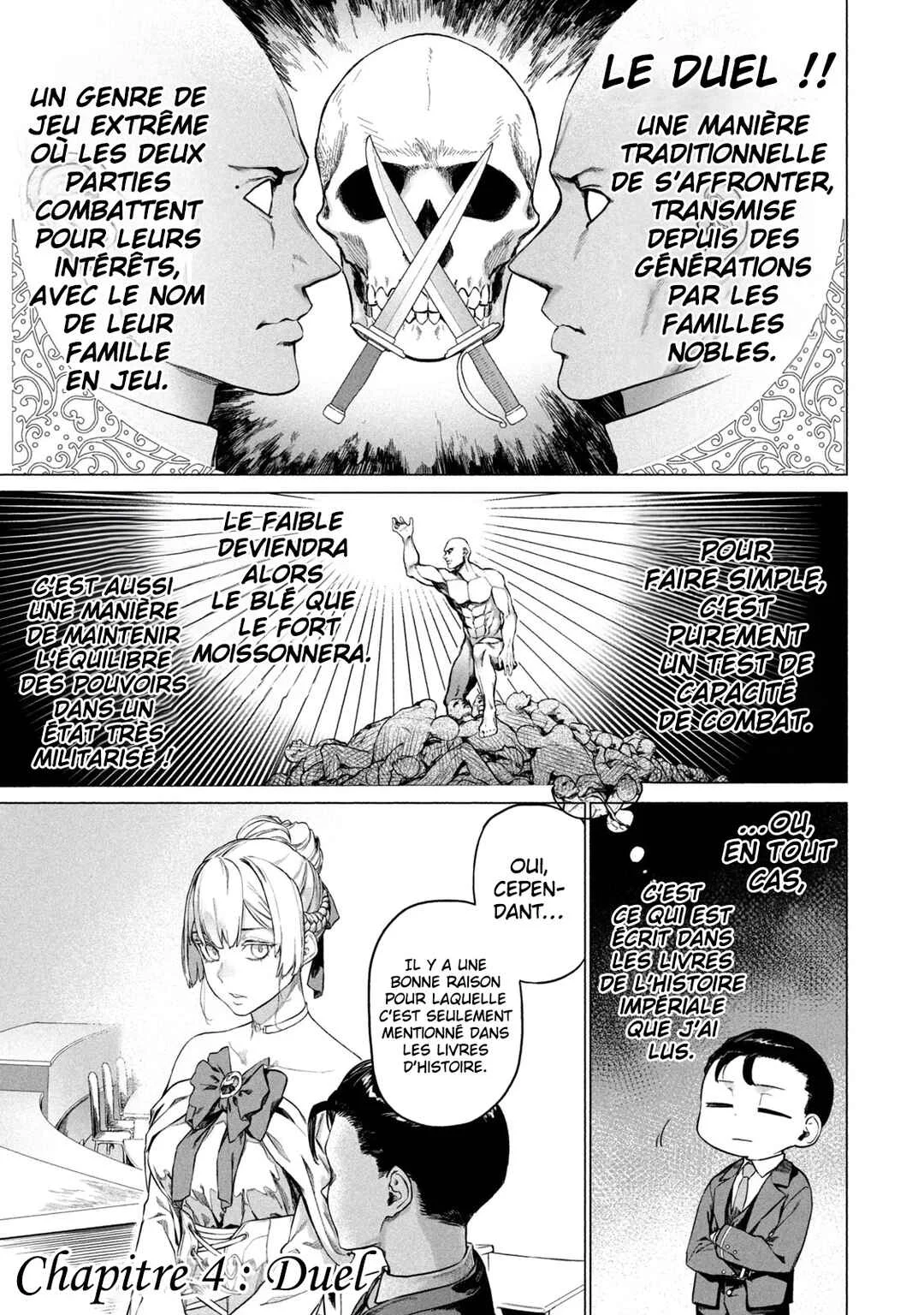 Wagamama Oujo ni Tsukaeta Bannou Shitsuji, Tonari no Teikoku de Saikyou no Gunjin ni Nariagari Musou Suru Chapitre 4: Duel - Page 1