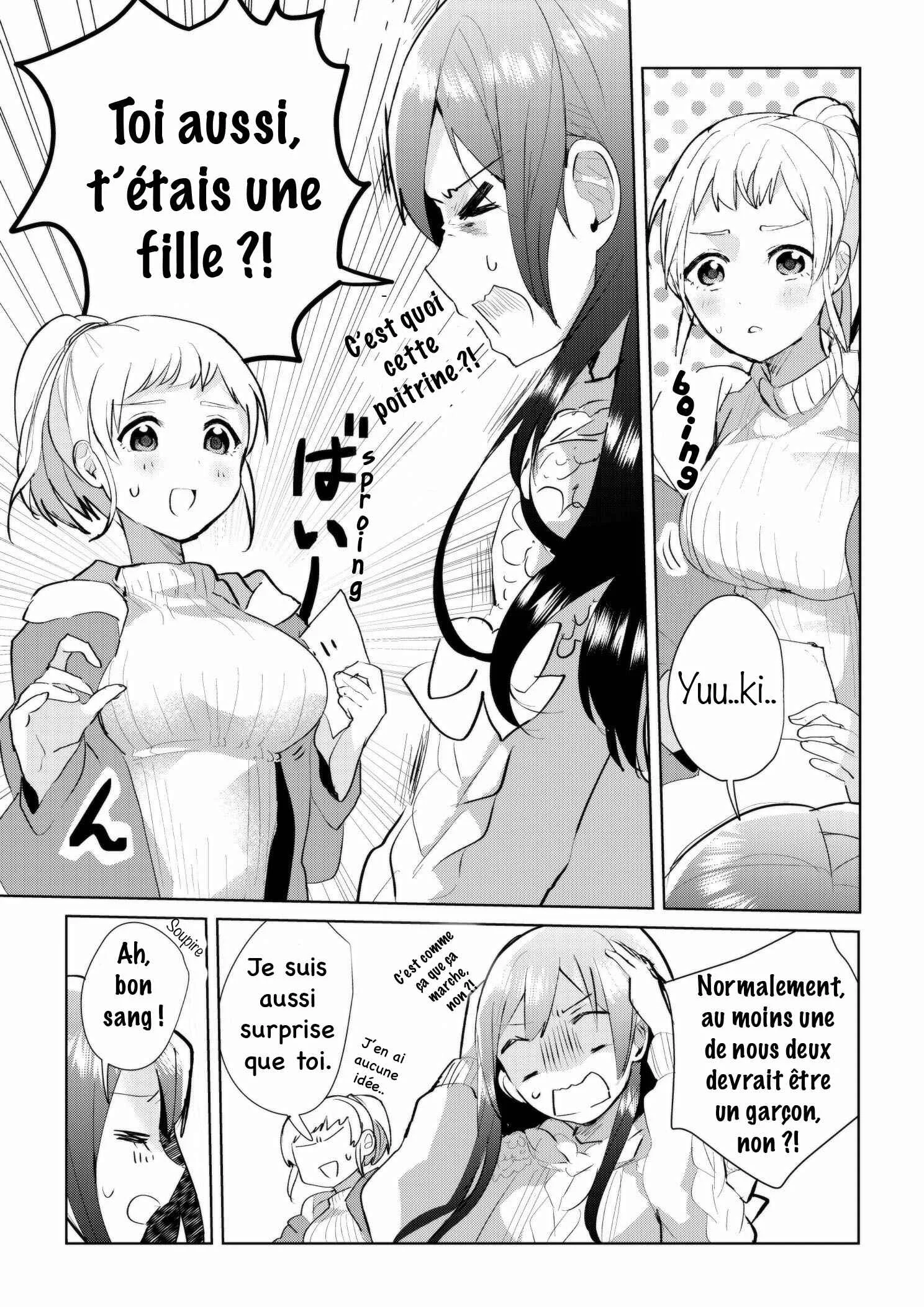 Watashi no Kanojo Chapitre 1: T'étais une fille ?! - Page 2
