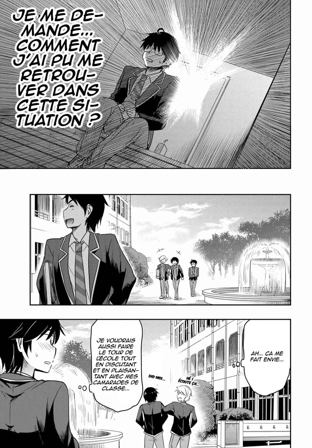 Watashi yori Tsuyoi Otoko to Kekkon shitai no - Seiso na Biji Seito Kaichou (Jitsu wa Moto Banchou) no Himitsu wo Shiru Inkya (Jitsu wa Kanojo wo Koeru Saikyou no Yankee) Chapitre 1 - Page 5