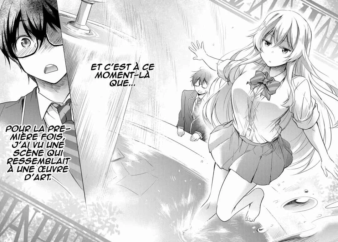 Watashi yori Tsuyoi Otoko to Kekkon shitai no - Seiso na Biji Seito Kaichou (Jitsu wa Moto Banchou) no Himitsu wo Shiru Inkya (Jitsu wa Kanojo wo Koeru Saikyou no Yankee) Chapitre 1 - Page 8