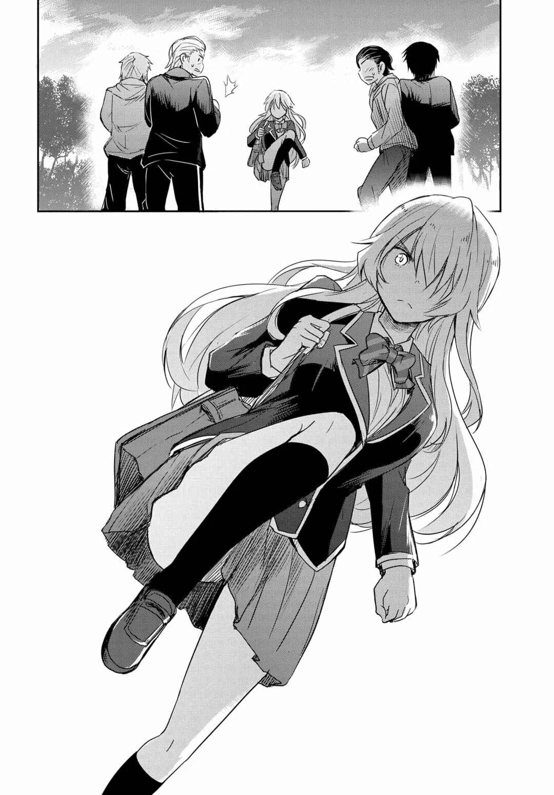 Watashi yori Tsuyoi Otoko to Kekkon shitai no - Seiso na Biji Seito Kaichou (Jitsu wa Moto Banchou) no Himitsu wo Shiru Inkya (Jitsu wa Kanojo wo Koeru Saikyou no Yankee) Chapitre 1 - Page 21