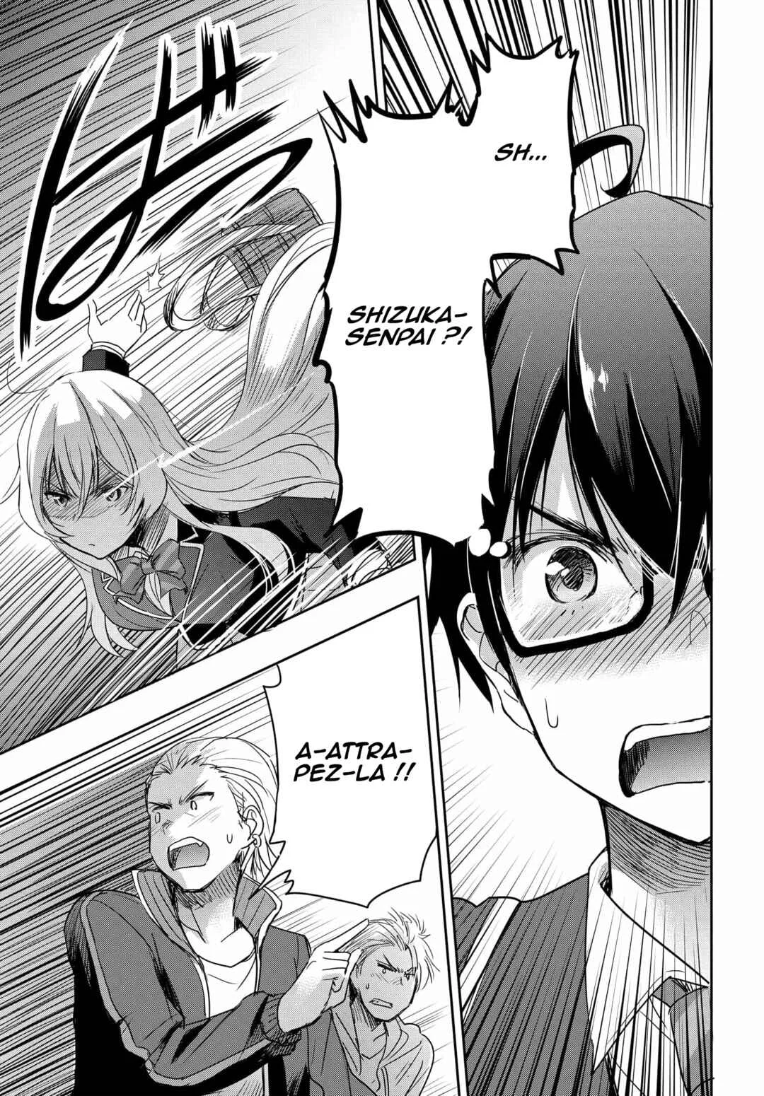 Watashi yori Tsuyoi Otoko to Kekkon shitai no - Seiso na Biji Seito Kaichou (Jitsu wa Moto Banchou) no Himitsu wo Shiru Inkya (Jitsu wa Kanojo wo Koeru Saikyou no Yankee) Chapitre 1 - Page 22