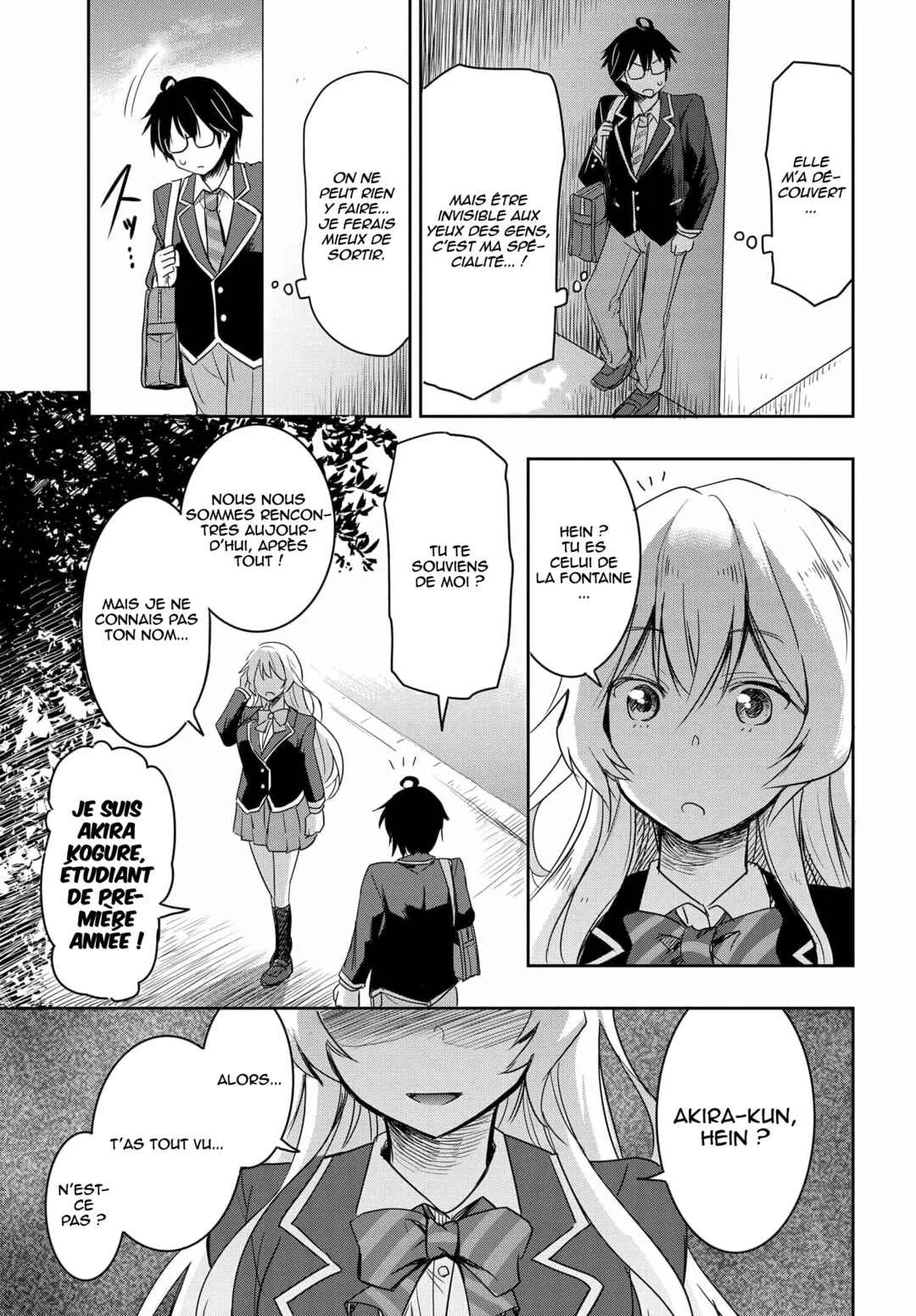 Watashi yori Tsuyoi Otoko to Kekkon shitai no - Seiso na Biji Seito Kaichou (Jitsu wa Moto Banchou) no Himitsu wo Shiru Inkya (Jitsu wa Kanojo wo Koeru Saikyou no Yankee) Chapitre 1 - Page 25