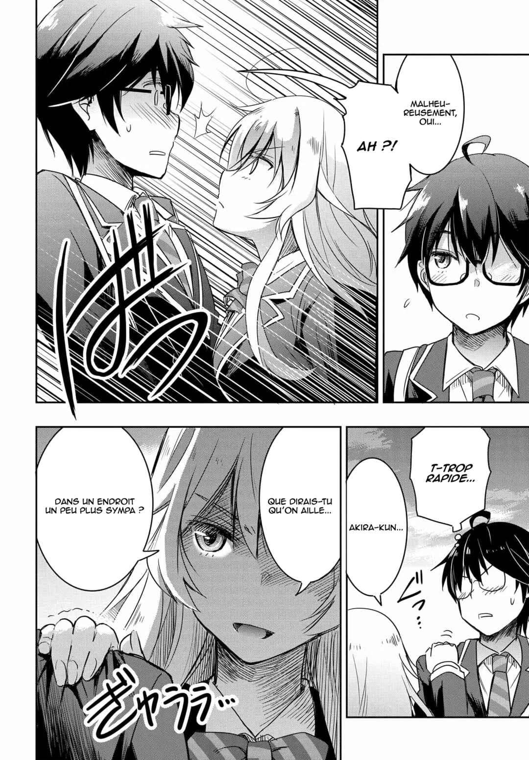 Watashi yori Tsuyoi Otoko to Kekkon shitai no - Seiso na Biji Seito Kaichou (Jitsu wa Moto Banchou) no Himitsu wo Shiru Inkya (Jitsu wa Kanojo wo Koeru Saikyou no Yankee) Chapitre 1 - Page 26