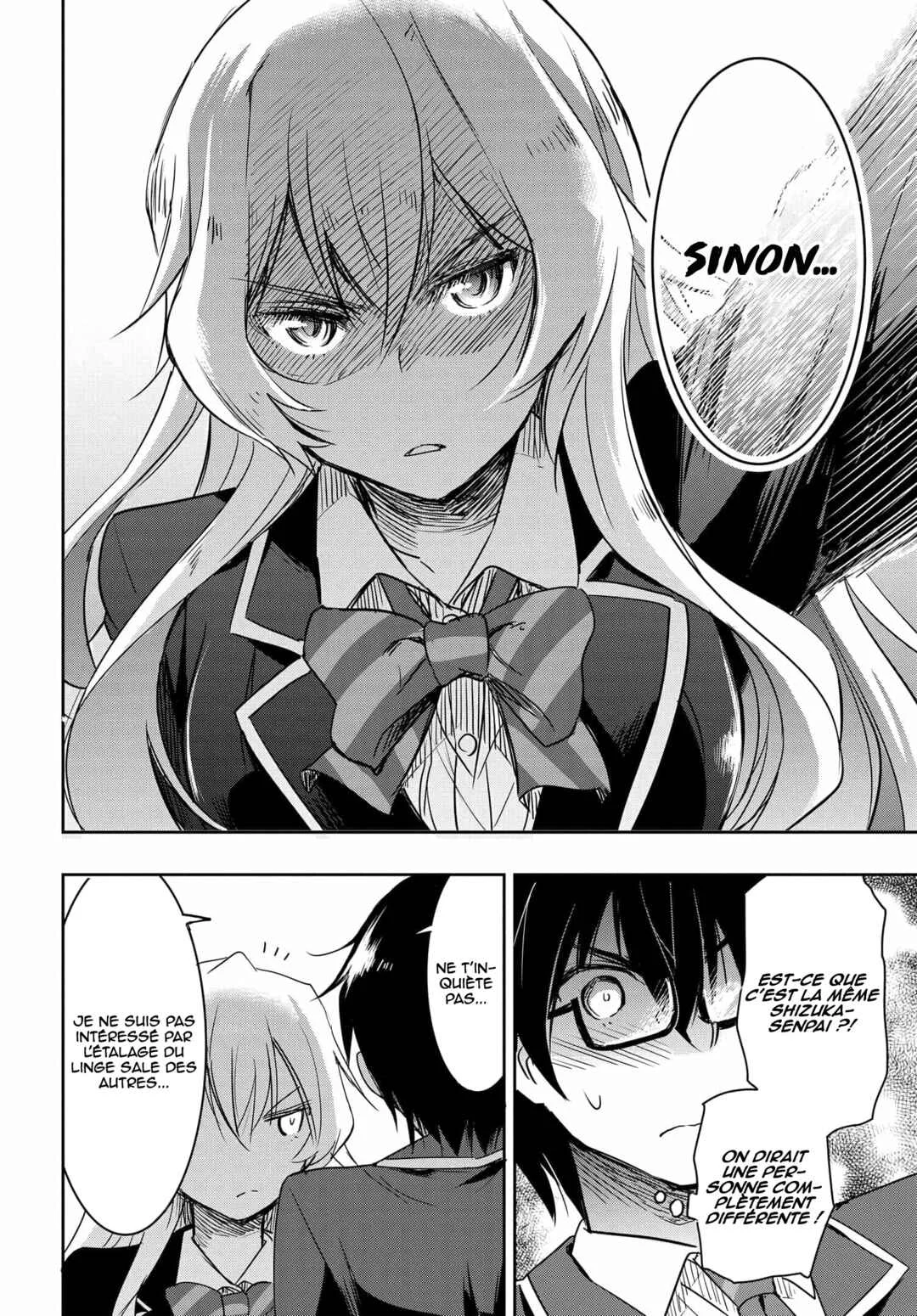 Watashi yori Tsuyoi Otoko to Kekkon shitai no - Seiso na Biji Seito Kaichou (Jitsu wa Moto Banchou) no Himitsu wo Shiru Inkya (Jitsu wa Kanojo wo Koeru Saikyou no Yankee) Chapitre 1 - Page 28