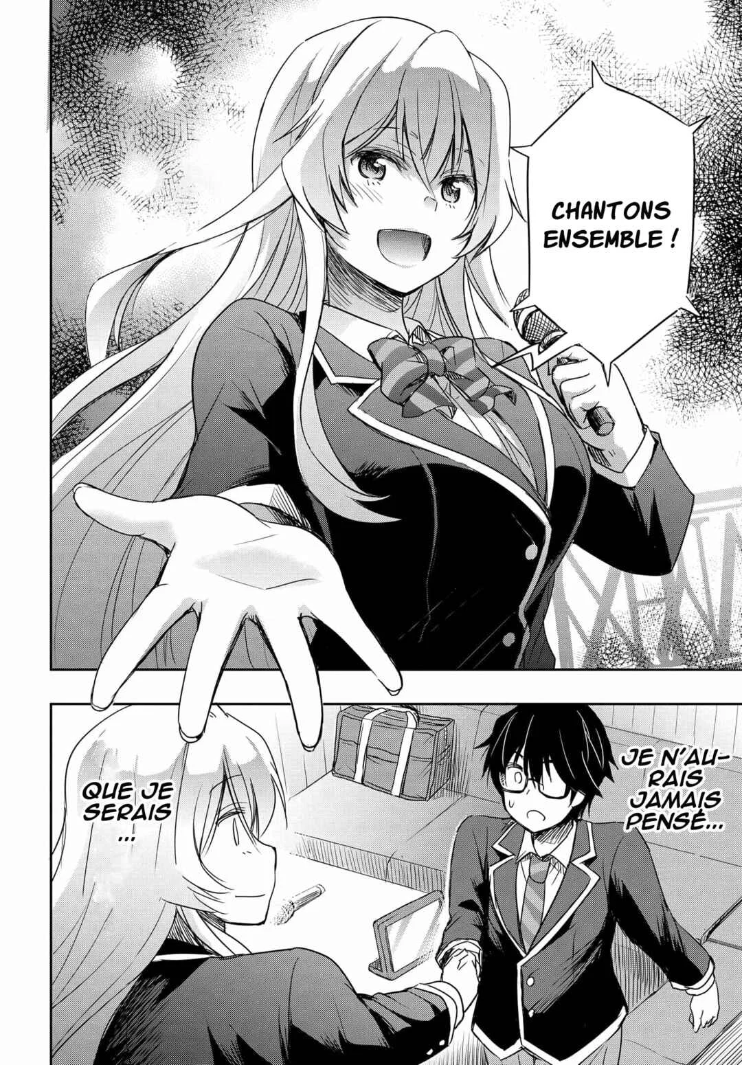 Watashi yori Tsuyoi Otoko to Kekkon shitai no - Seiso na Biji Seito Kaichou (Jitsu wa Moto Banchou) no Himitsu wo Shiru Inkya (Jitsu wa Kanojo wo Koeru Saikyou no Yankee) Chapitre 1 - Page 38