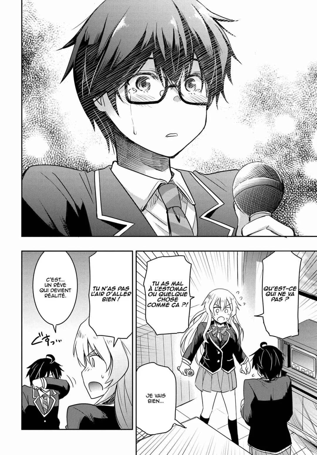 Watashi yori Tsuyoi Otoko to Kekkon shitai no - Seiso na Biji Seito Kaichou (Jitsu wa Moto Banchou) no Himitsu wo Shiru Inkya (Jitsu wa Kanojo wo Koeru Saikyou no Yankee) Chapitre 1 - Page 40