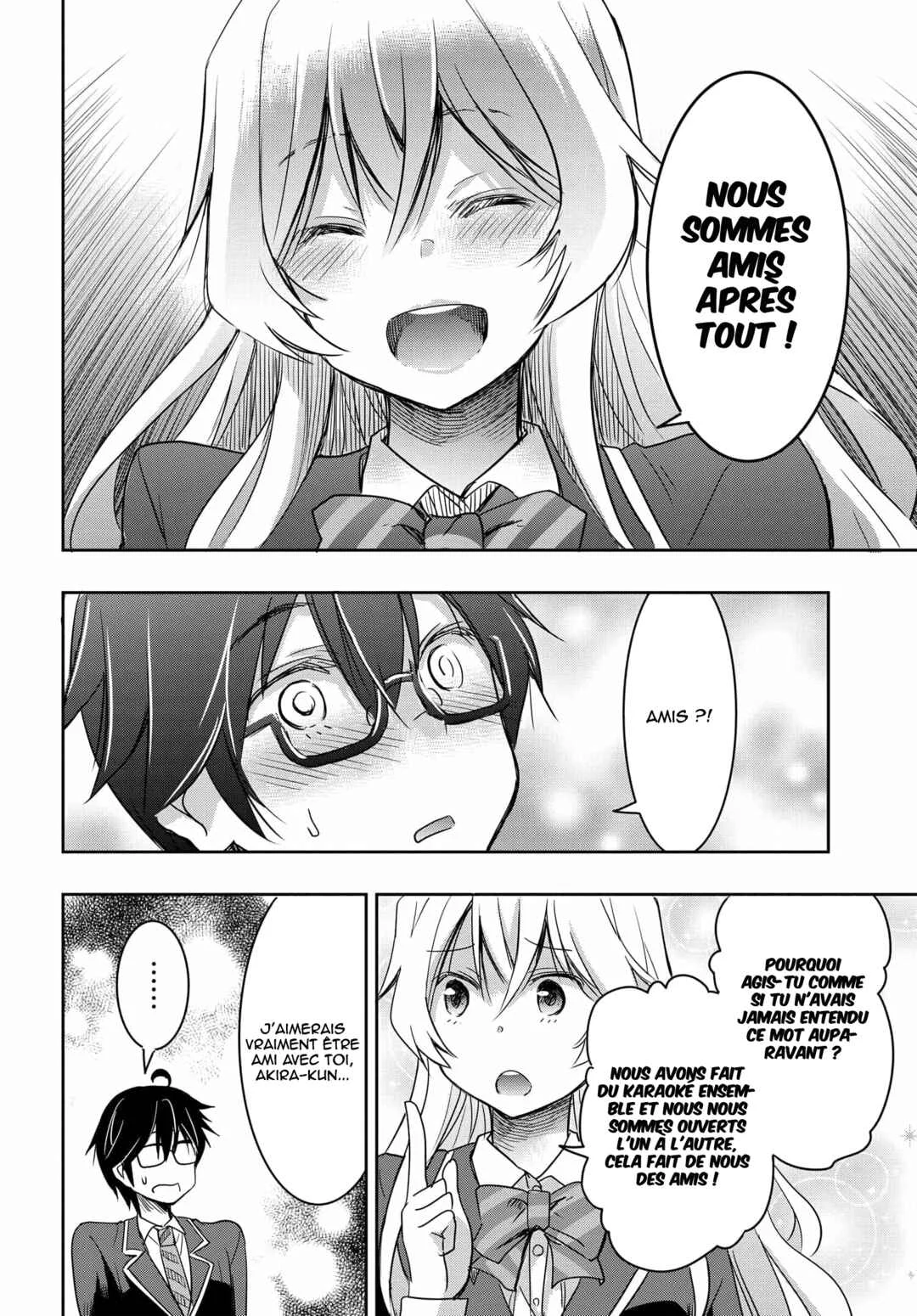 Watashi yori Tsuyoi Otoko to Kekkon shitai no - Seiso na Biji Seito Kaichou (Jitsu wa Moto Banchou) no Himitsu wo Shiru Inkya (Jitsu wa Kanojo wo Koeru Saikyou no Yankee) Chapitre 1 - Page 42