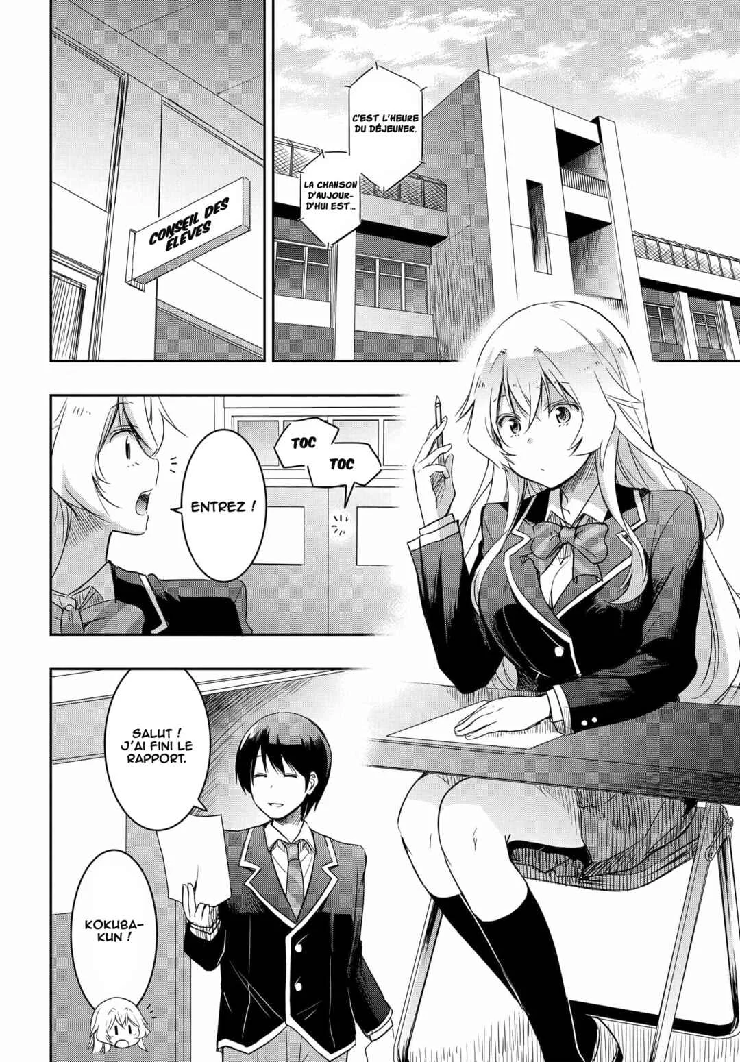 Watashi yori Tsuyoi Otoko to Kekkon shitai no - Seiso na Biji Seito Kaichou (Jitsu wa Moto Banchou) no Himitsu wo Shiru Inkya (Jitsu wa Kanojo wo Koeru Saikyou no Yankee) Chapitre 10 - Page 1