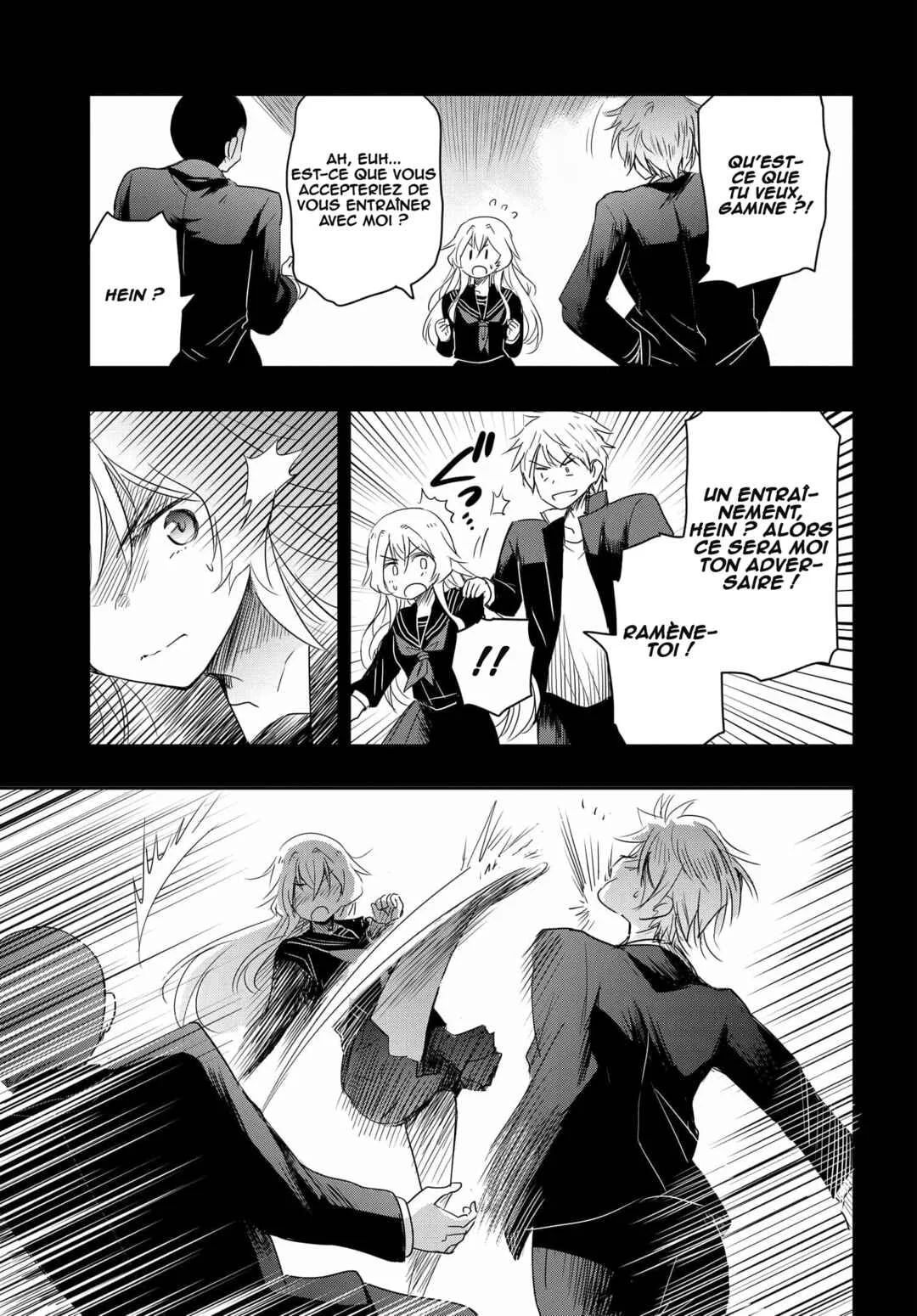 Watashi yori Tsuyoi Otoko to Kekkon shitai no - Seiso na Biji Seito Kaichou (Jitsu wa Moto Banchou) no Himitsu wo Shiru Inkya (Jitsu wa Kanojo wo Koeru Saikyou no Yankee) Chapitre 10 - Page 14