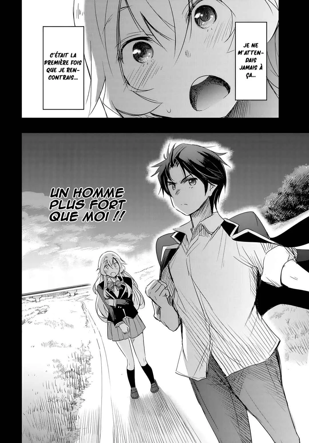 Watashi yori Tsuyoi Otoko to Kekkon shitai no - Seiso na Biji Seito Kaichou (Jitsu wa Moto Banchou) no Himitsu wo Shiru Inkya (Jitsu wa Kanojo wo Koeru Saikyou no Yankee) Chapitre 10 - Page 17