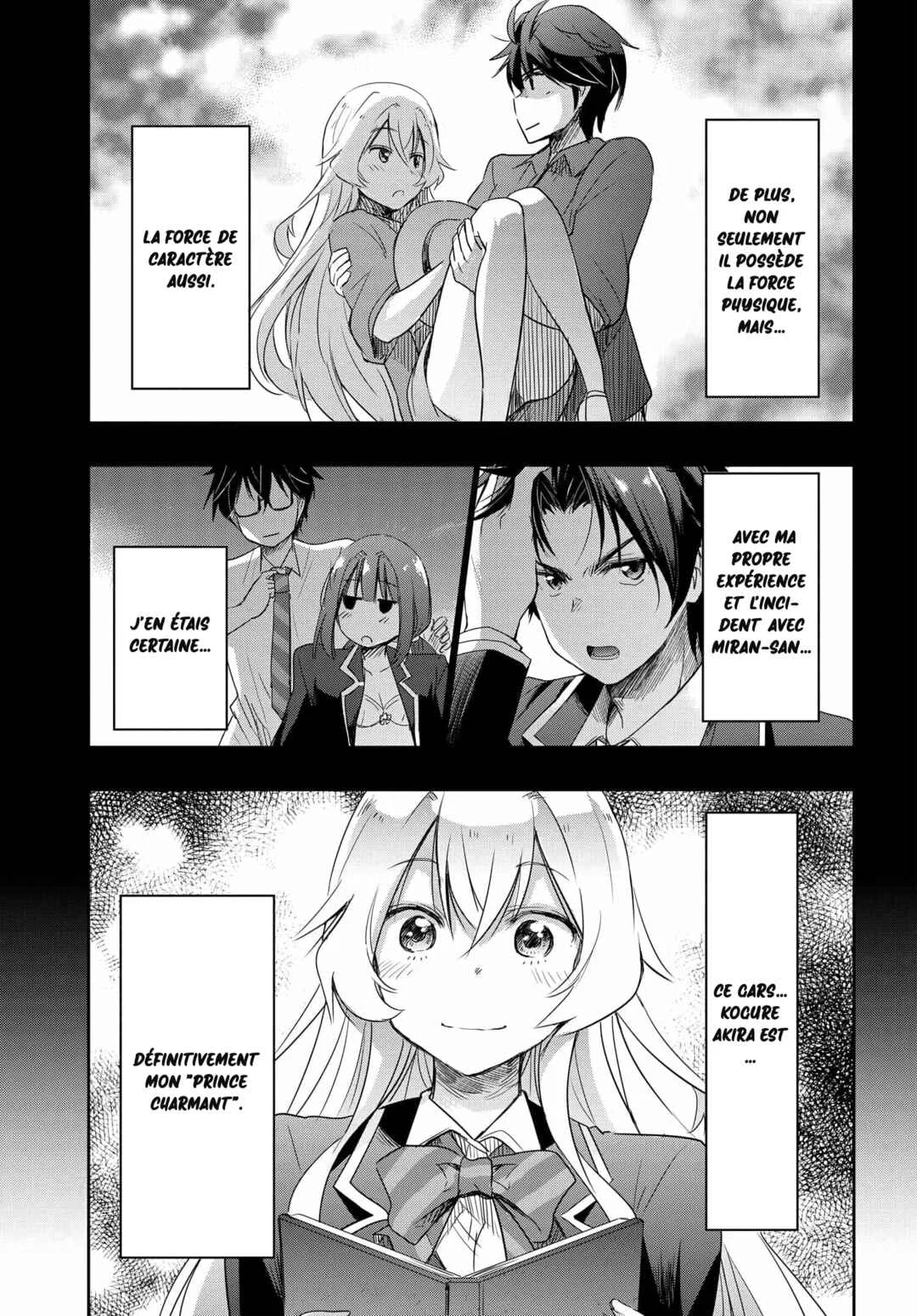 Watashi yori Tsuyoi Otoko to Kekkon shitai no - Seiso na Biji Seito Kaichou (Jitsu wa Moto Banchou) no Himitsu wo Shiru Inkya (Jitsu wa Kanojo wo Koeru Saikyou no Yankee) Chapitre 10 - Page 18