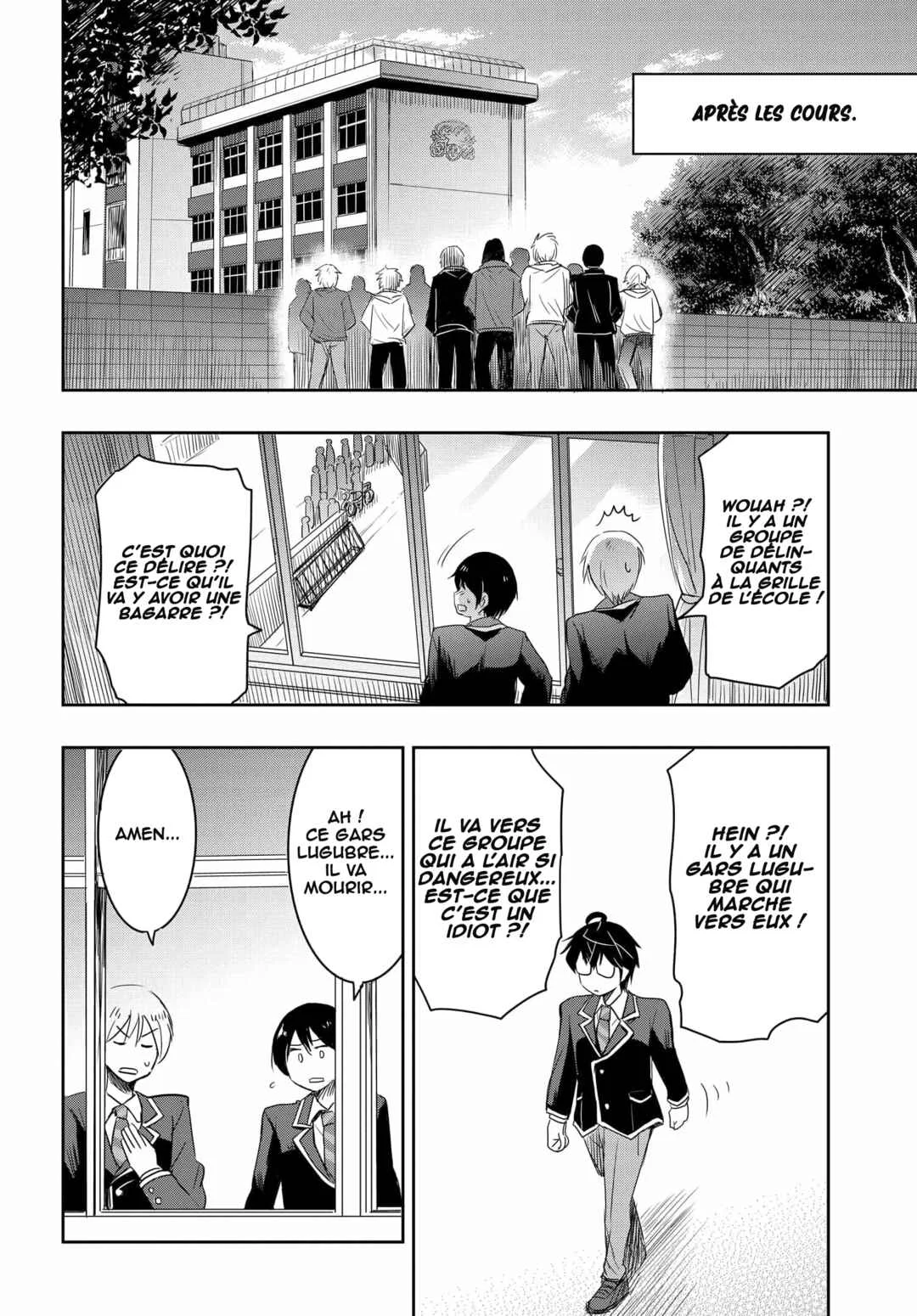 Watashi yori Tsuyoi Otoko to Kekkon shitai no - Seiso na Biji Seito Kaichou (Jitsu wa Moto Banchou) no Himitsu wo Shiru Inkya (Jitsu wa Kanojo wo Koeru Saikyou no Yankee) Chapitre 10 - Page 21