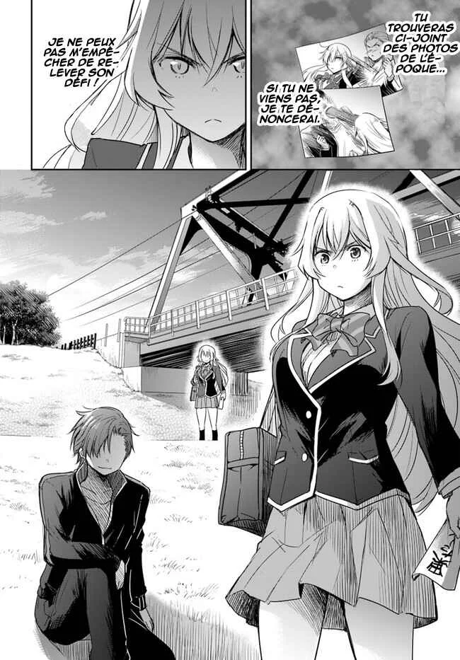 Watashi yori Tsuyoi Otoko to Kekkon shitai no - Seiso na Biji Seito Kaichou (Jitsu wa Moto Banchou) no Himitsu wo Shiru Inkya (Jitsu wa Kanojo wo Koeru Saikyou no Yankee) Chapitre 2 - Page 8