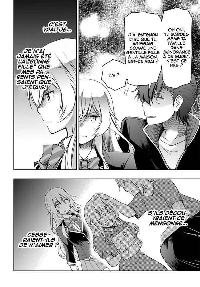 Watashi yori Tsuyoi Otoko to Kekkon shitai no - Seiso na Biji Seito Kaichou (Jitsu wa Moto Banchou) no Himitsu wo Shiru Inkya (Jitsu wa Kanojo wo Koeru Saikyou no Yankee) Chapitre 2 - Page 14