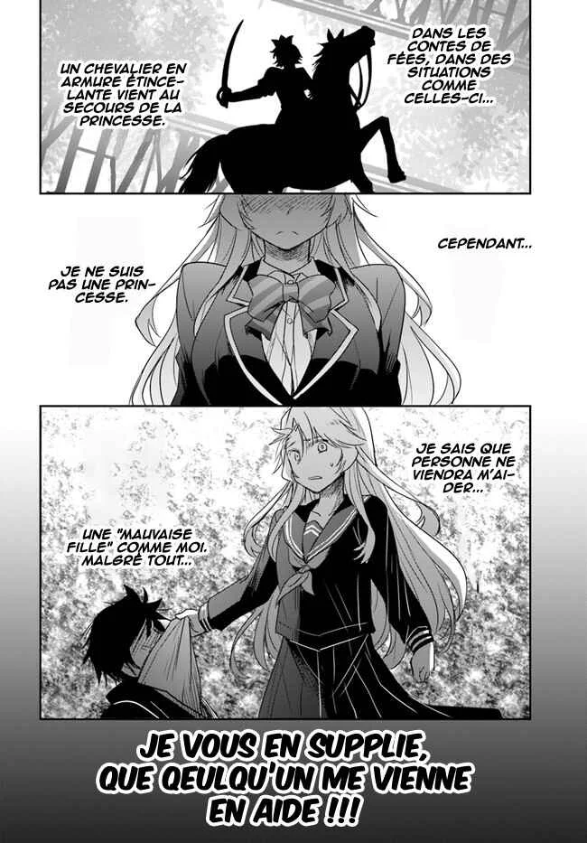 Watashi yori Tsuyoi Otoko to Kekkon shitai no - Seiso na Biji Seito Kaichou (Jitsu wa Moto Banchou) no Himitsu wo Shiru Inkya (Jitsu wa Kanojo wo Koeru Saikyou no Yankee) Chapitre 2 - Page 16