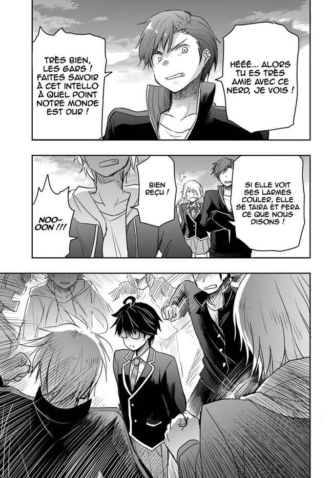 Watashi yori Tsuyoi Otoko to Kekkon shitai no - Seiso na Biji Seito Kaichou (Jitsu wa Moto Banchou) no Himitsu wo Shiru Inkya (Jitsu wa Kanojo wo Koeru Saikyou no Yankee) Chapitre 2 - Page 23