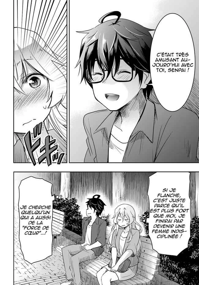 Watashi yori Tsuyoi Otoko to Kekkon shitai no - Seiso na Biji Seito Kaichou (Jitsu wa Moto Banchou) no Himitsu wo Shiru Inkya (Jitsu wa Kanojo wo Koeru Saikyou no Yankee) Chapitre 3 - Page 20