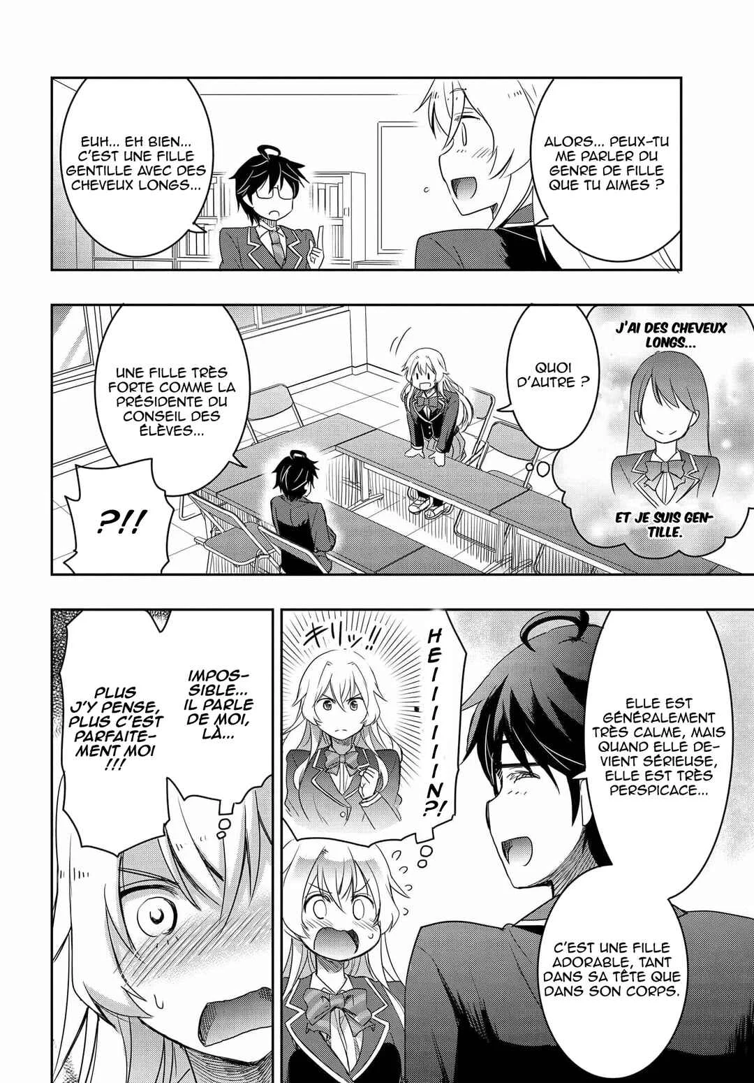 Watashi yori Tsuyoi Otoko to Kekkon shitai no - Seiso na Biji Seito Kaichou (Jitsu wa Moto Banchou) no Himitsu wo Shiru Inkya (Jitsu wa Kanojo wo Koeru Saikyou no Yankee) Chapitre 4: la hubby gyaru - Page 5