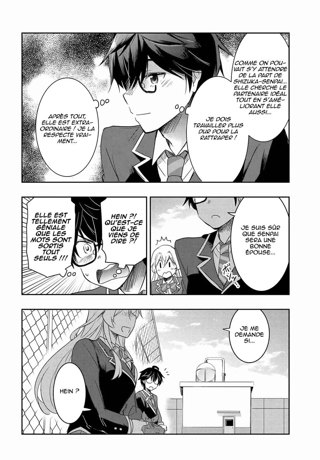 Watashi yori Tsuyoi Otoko to Kekkon shitai no - Seiso na Biji Seito Kaichou (Jitsu wa Moto Banchou) no Himitsu wo Shiru Inkya (Jitsu wa Kanojo wo Koeru Saikyou no Yankee) Chapitre 4: la hubby gyaru - Page 11