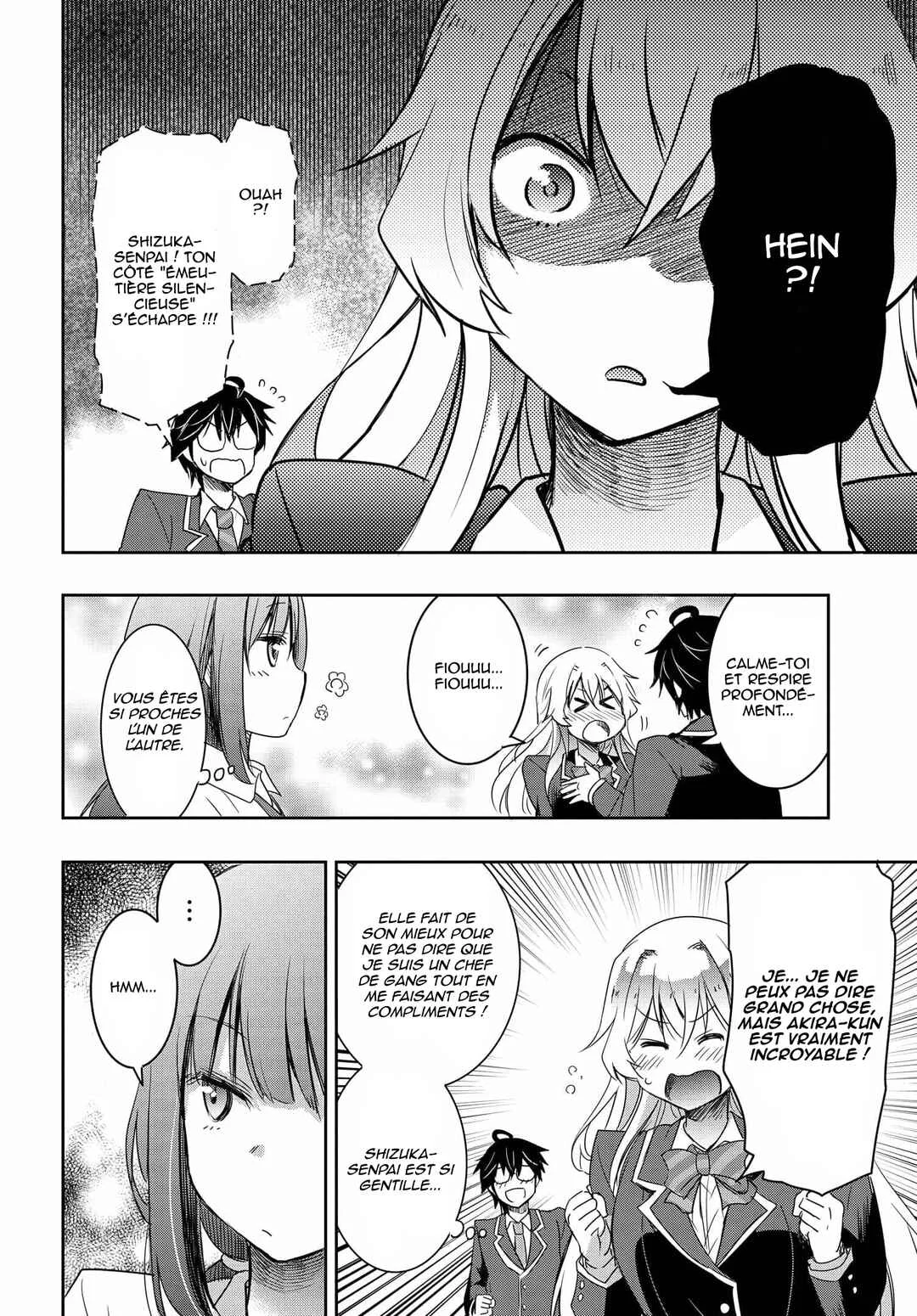 Watashi yori Tsuyoi Otoko to Kekkon shitai no - Seiso na Biji Seito Kaichou (Jitsu wa Moto Banchou) no Himitsu wo Shiru Inkya (Jitsu wa Kanojo wo Koeru Saikyou no Yankee) Chapitre 4: la hubby gyaru - Page 17