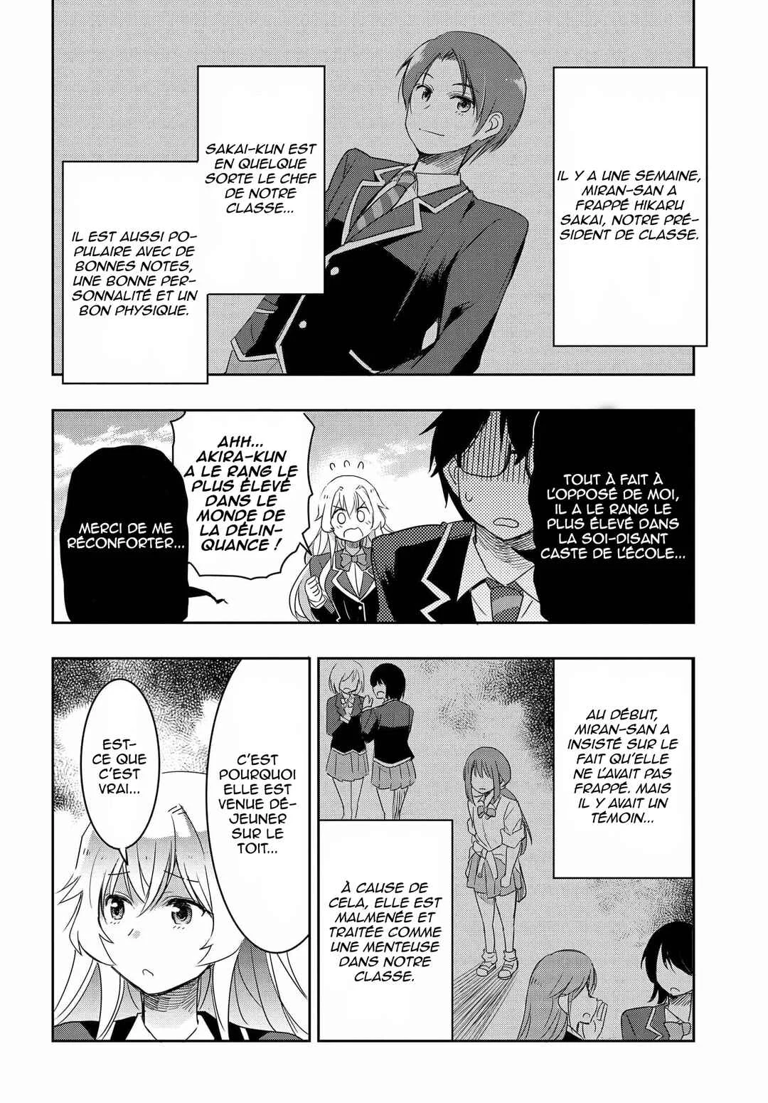 Watashi yori Tsuyoi Otoko to Kekkon shitai no - Seiso na Biji Seito Kaichou (Jitsu wa Moto Banchou) no Himitsu wo Shiru Inkya (Jitsu wa Kanojo wo Koeru Saikyou no Yankee) Chapitre 4: la hubby gyaru - Page 21