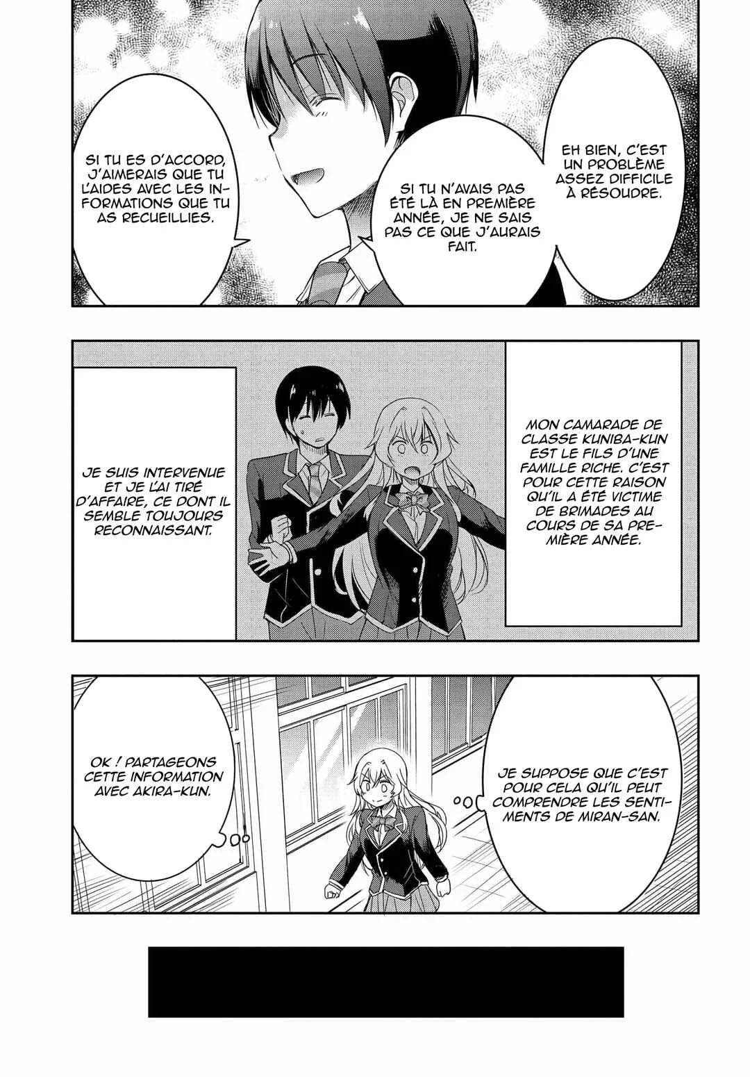 Watashi yori Tsuyoi Otoko to Kekkon shitai no - Seiso na Biji Seito Kaichou (Jitsu wa Moto Banchou) no Himitsu wo Shiru Inkya (Jitsu wa Kanojo wo Koeru Saikyou no Yankee) Chapitre 5 - Page 3