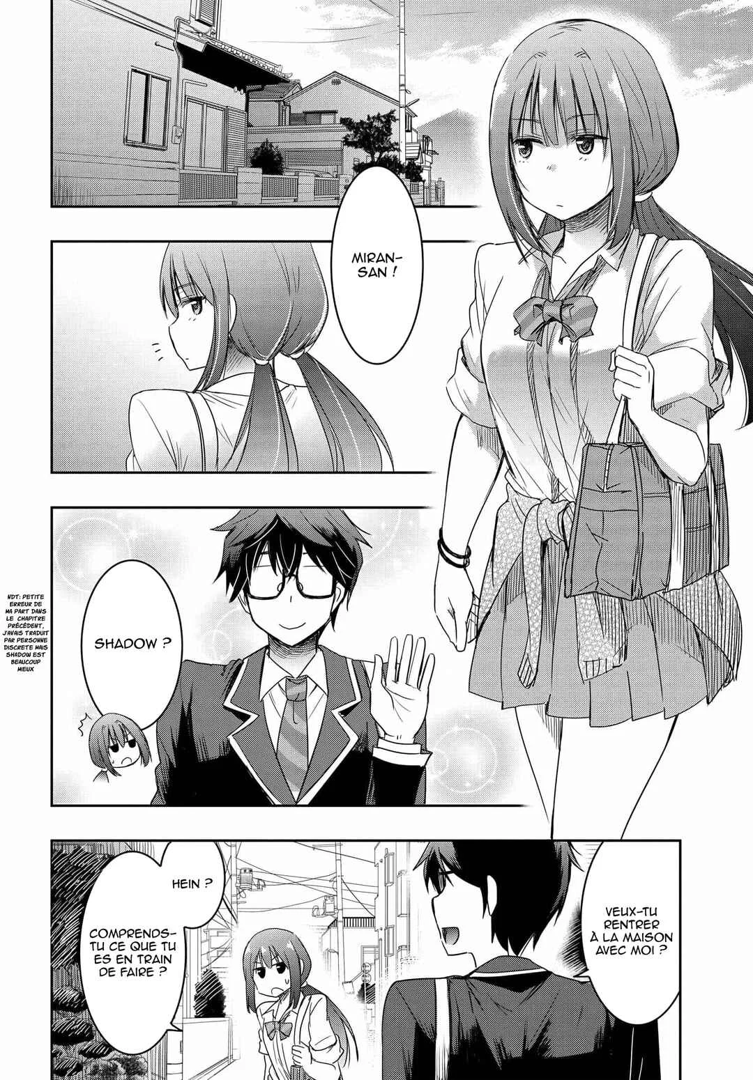 Watashi yori Tsuyoi Otoko to Kekkon shitai no - Seiso na Biji Seito Kaichou (Jitsu wa Moto Banchou) no Himitsu wo Shiru Inkya (Jitsu wa Kanojo wo Koeru Saikyou no Yankee) Chapitre 5 - Page 4