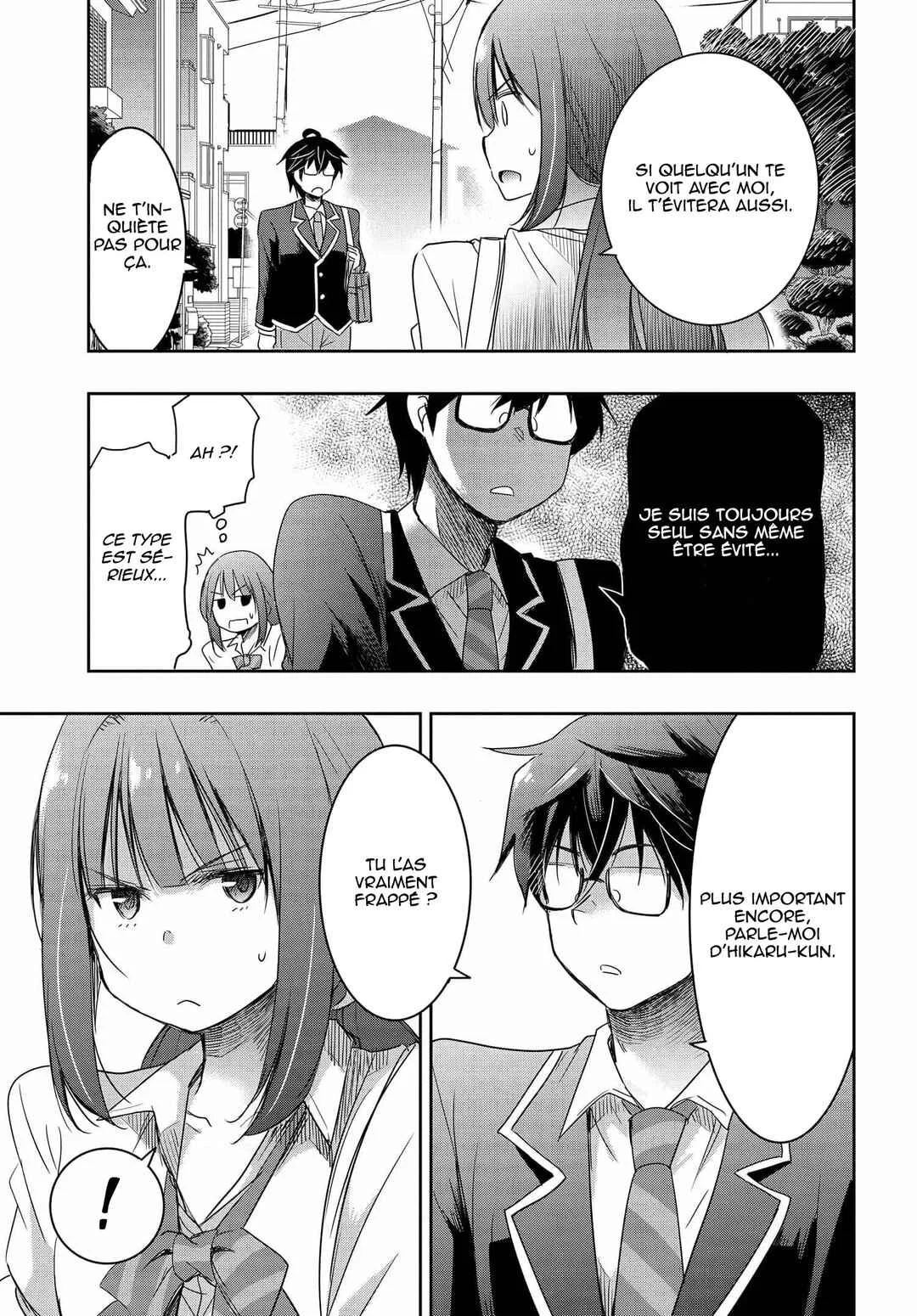 Watashi yori Tsuyoi Otoko to Kekkon shitai no - Seiso na Biji Seito Kaichou (Jitsu wa Moto Banchou) no Himitsu wo Shiru Inkya (Jitsu wa Kanojo wo Koeru Saikyou no Yankee) Chapitre 5 - Page 5