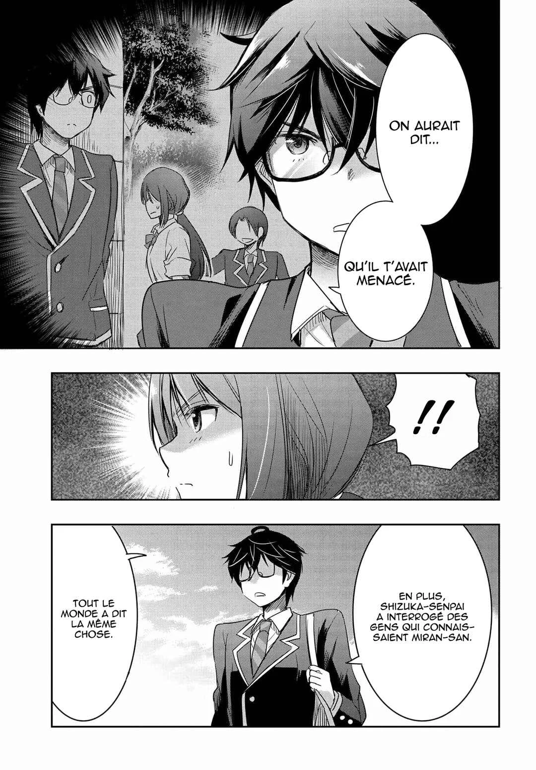 Watashi yori Tsuyoi Otoko to Kekkon shitai no - Seiso na Biji Seito Kaichou (Jitsu wa Moto Banchou) no Himitsu wo Shiru Inkya (Jitsu wa Kanojo wo Koeru Saikyou no Yankee) Chapitre 5 - Page 7