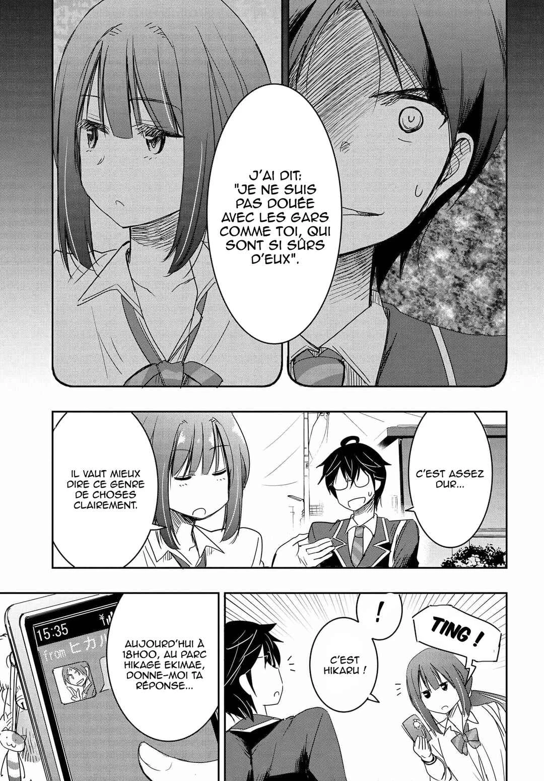 Watashi yori Tsuyoi Otoko to Kekkon shitai no - Seiso na Biji Seito Kaichou (Jitsu wa Moto Banchou) no Himitsu wo Shiru Inkya (Jitsu wa Kanojo wo Koeru Saikyou no Yankee) Chapitre 5 - Page 11