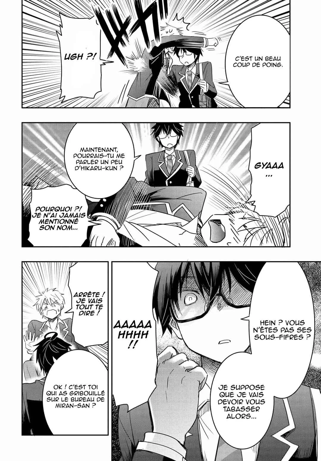 Watashi yori Tsuyoi Otoko to Kekkon shitai no - Seiso na Biji Seito Kaichou (Jitsu wa Moto Banchou) no Himitsu wo Shiru Inkya (Jitsu wa Kanojo wo Koeru Saikyou no Yankee) Chapitre 5 - Page 14