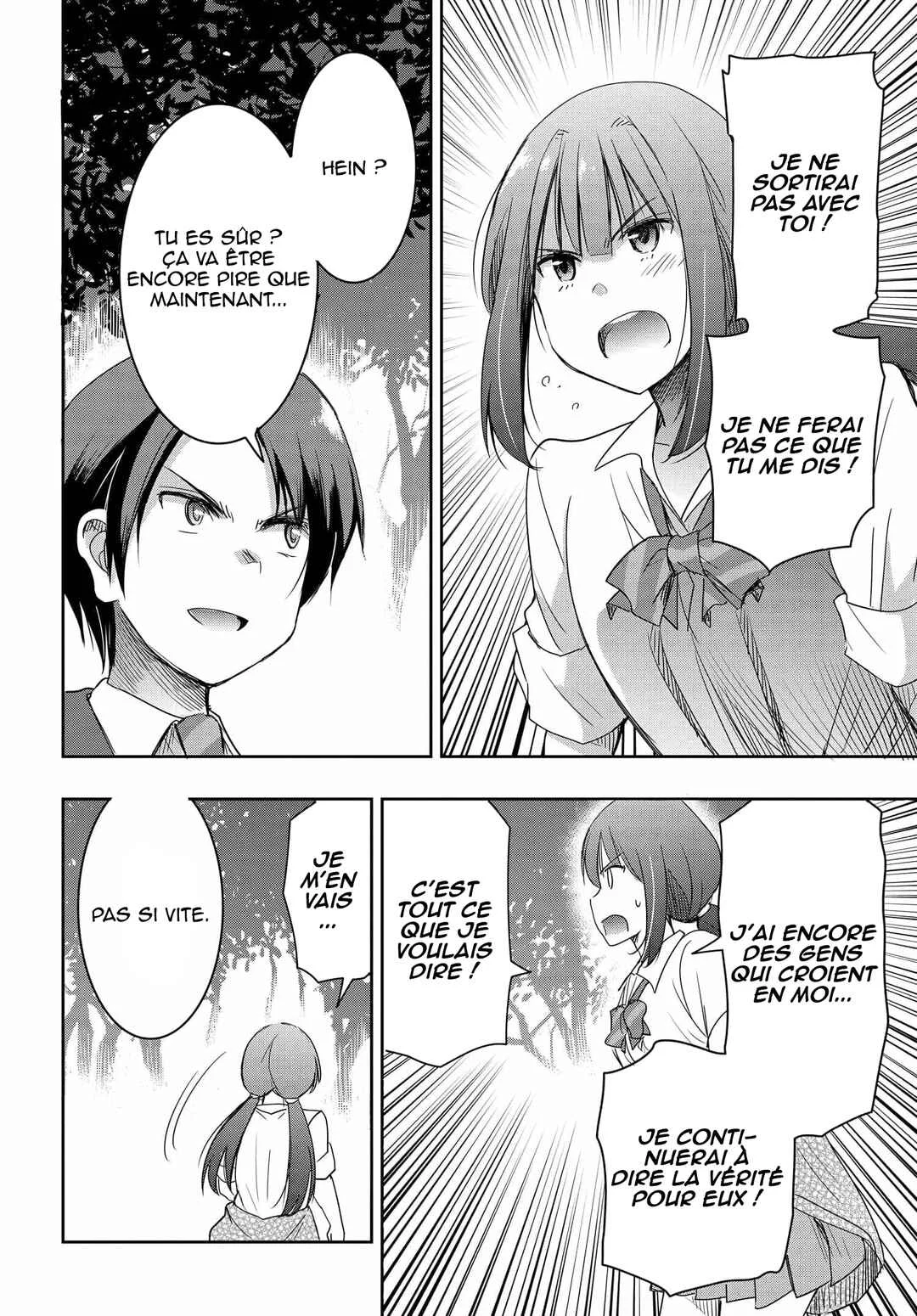 Watashi yori Tsuyoi Otoko to Kekkon shitai no - Seiso na Biji Seito Kaichou (Jitsu wa Moto Banchou) no Himitsu wo Shiru Inkya (Jitsu wa Kanojo wo Koeru Saikyou no Yankee) Chapitre 5 - Page 18
