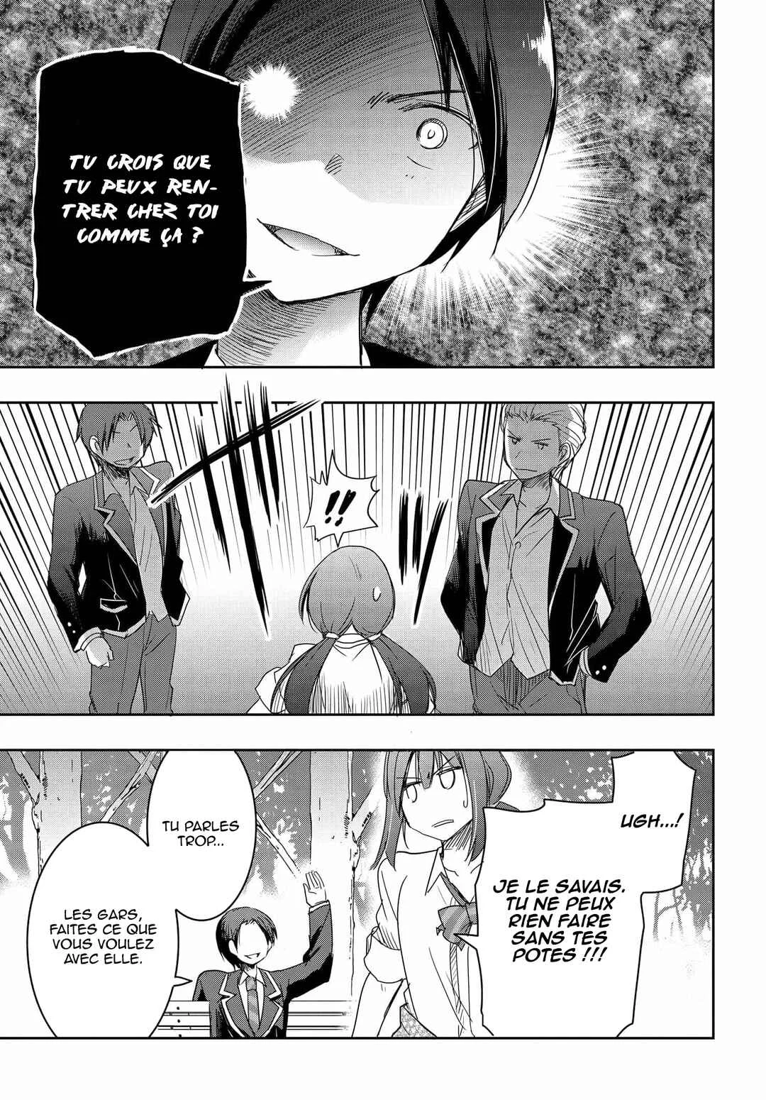 Watashi yori Tsuyoi Otoko to Kekkon shitai no - Seiso na Biji Seito Kaichou (Jitsu wa Moto Banchou) no Himitsu wo Shiru Inkya (Jitsu wa Kanojo wo Koeru Saikyou no Yankee) Chapitre 5 - Page 19