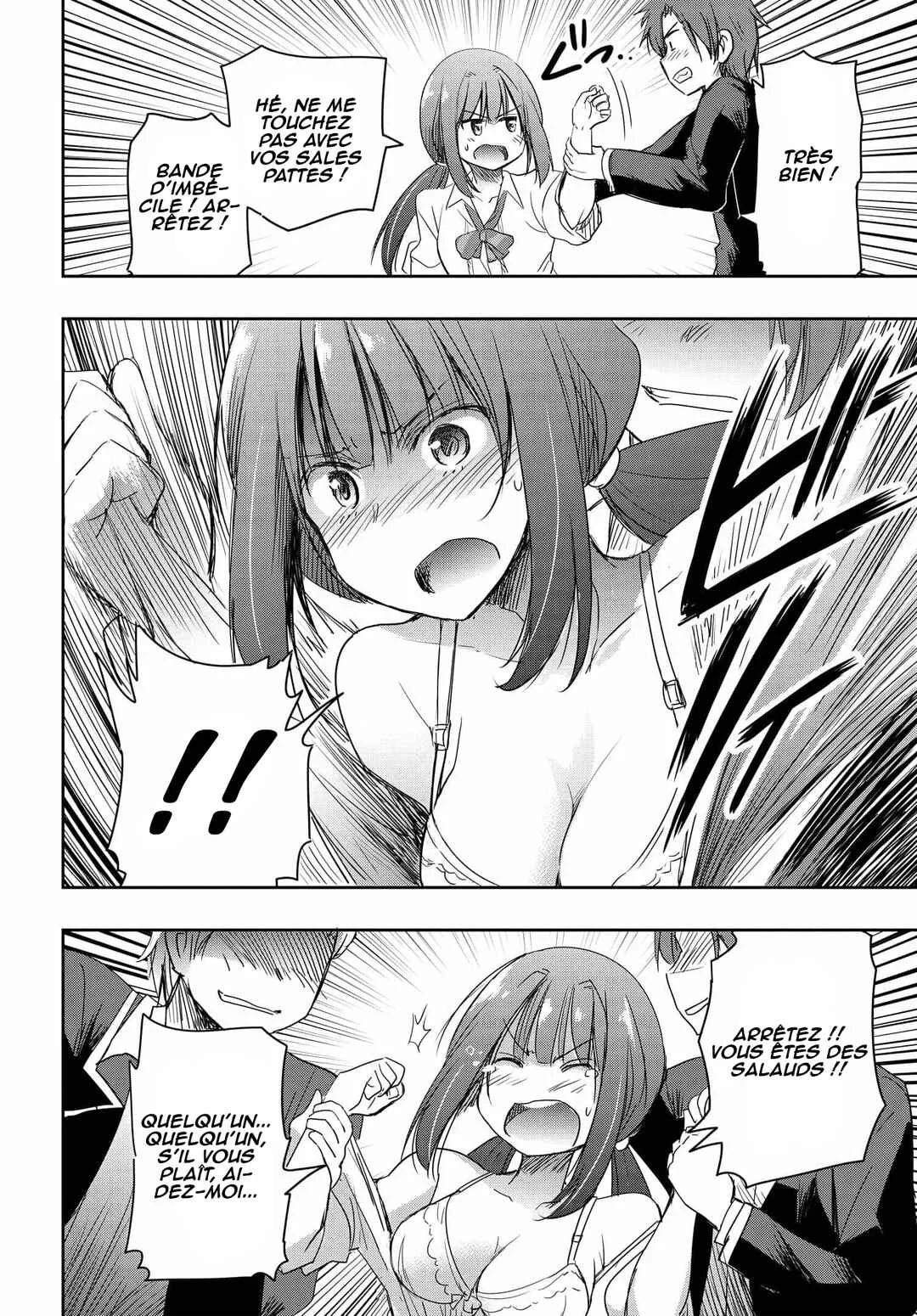 Watashi yori Tsuyoi Otoko to Kekkon shitai no - Seiso na Biji Seito Kaichou (Jitsu wa Moto Banchou) no Himitsu wo Shiru Inkya (Jitsu wa Kanojo wo Koeru Saikyou no Yankee) Chapitre 5 - Page 20
