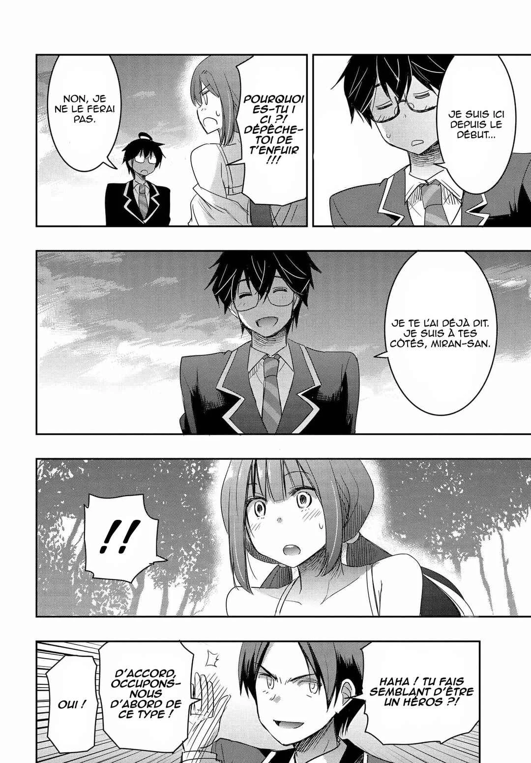 Watashi yori Tsuyoi Otoko to Kekkon shitai no - Seiso na Biji Seito Kaichou (Jitsu wa Moto Banchou) no Himitsu wo Shiru Inkya (Jitsu wa Kanojo wo Koeru Saikyou no Yankee) Chapitre 5 - Page 22