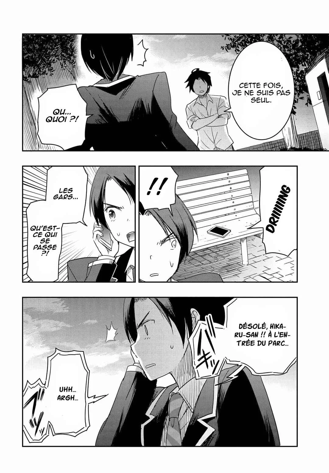 Watashi yori Tsuyoi Otoko to Kekkon shitai no - Seiso na Biji Seito Kaichou (Jitsu wa Moto Banchou) no Himitsu wo Shiru Inkya (Jitsu wa Kanojo wo Koeru Saikyou no Yankee) Chapitre 5 - Page 28