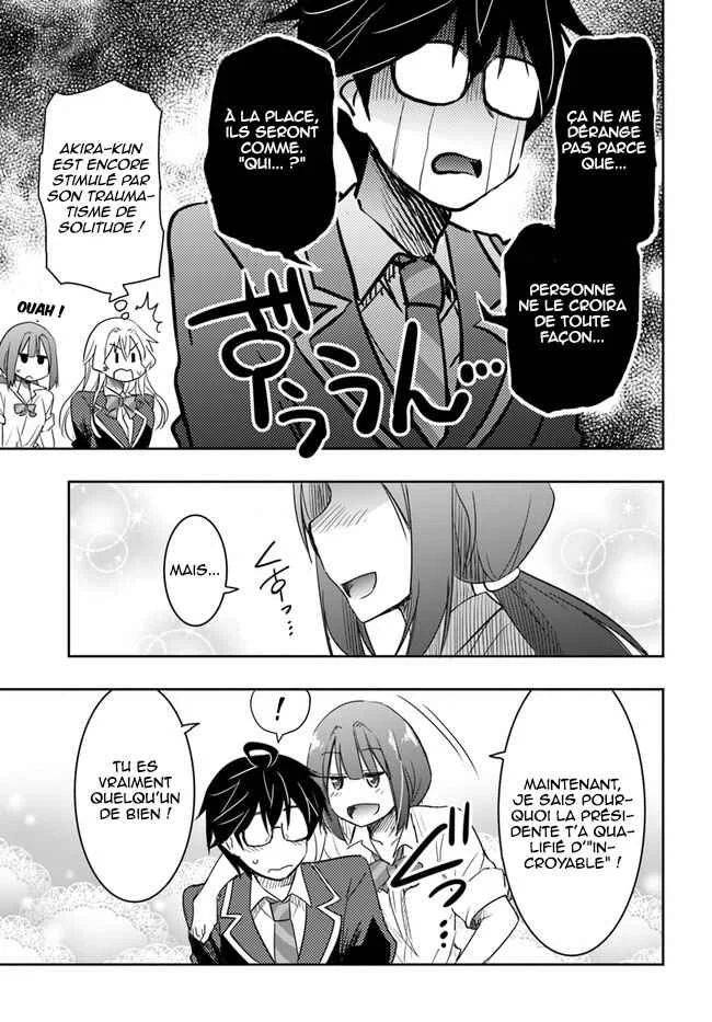 Watashi yori Tsuyoi Otoko to Kekkon shitai no - Seiso na Biji Seito Kaichou (Jitsu wa Moto Banchou) no Himitsu wo Shiru Inkya (Jitsu wa Kanojo wo Koeru Saikyou no Yankee) Chapitre 6: Senpai peut t'aider - Page 15